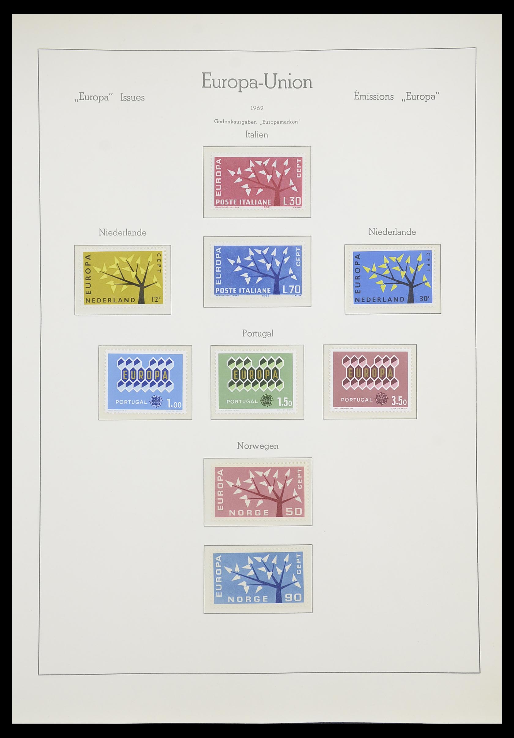 33339 018 - Postzegelverzameling 33339 Europa CEPT 1956-1990.