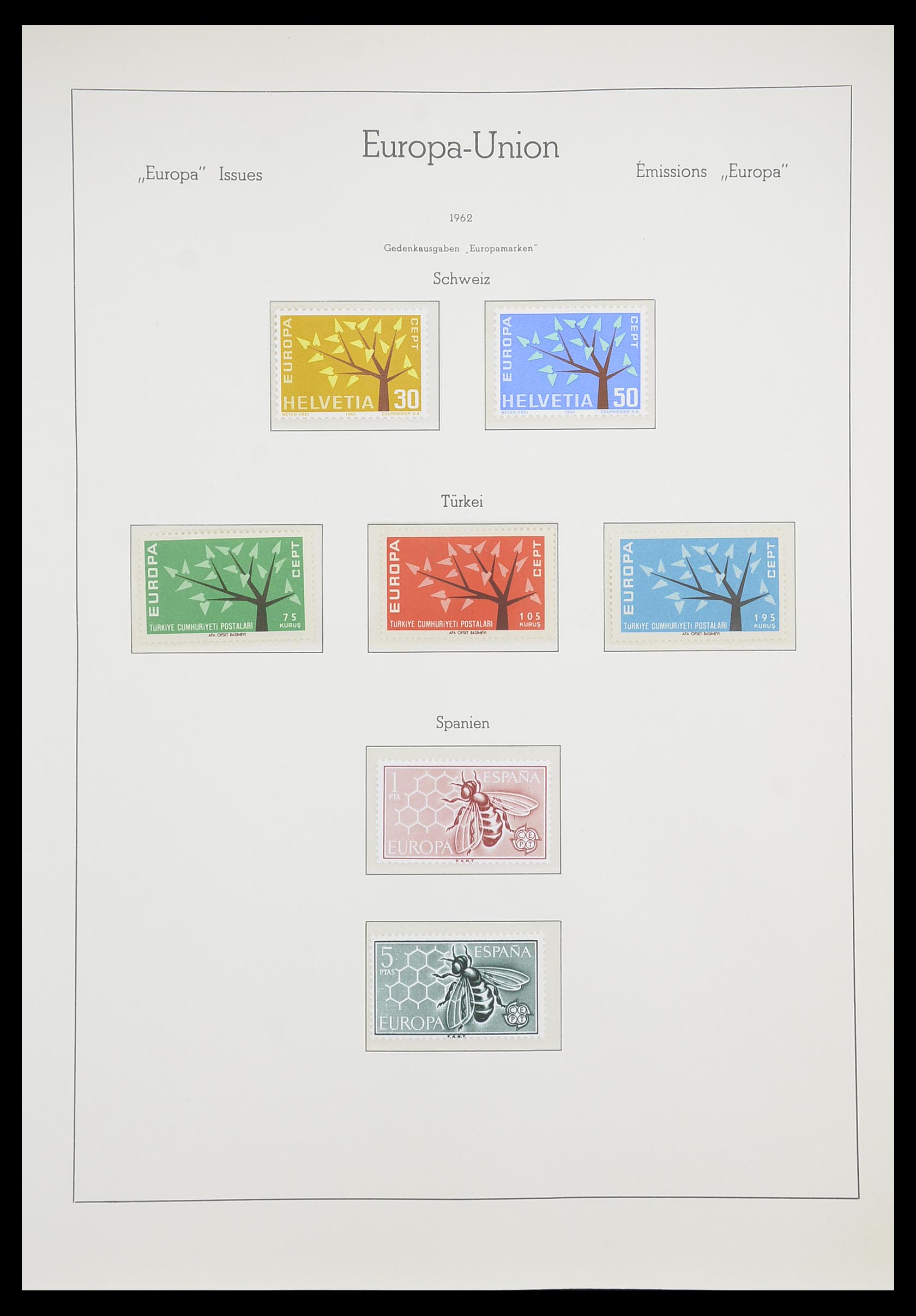 33339 019 - Postzegelverzameling 33339 Europa CEPT 1956-1990.