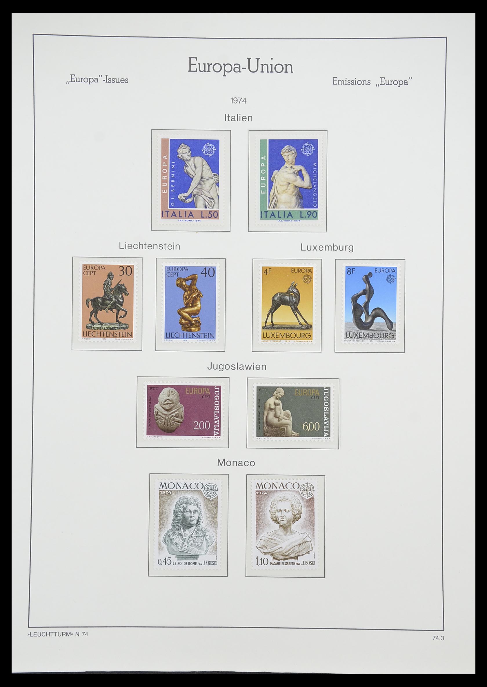33339 071 - Postzegelverzameling 33339 Europa CEPT 1956-1990.