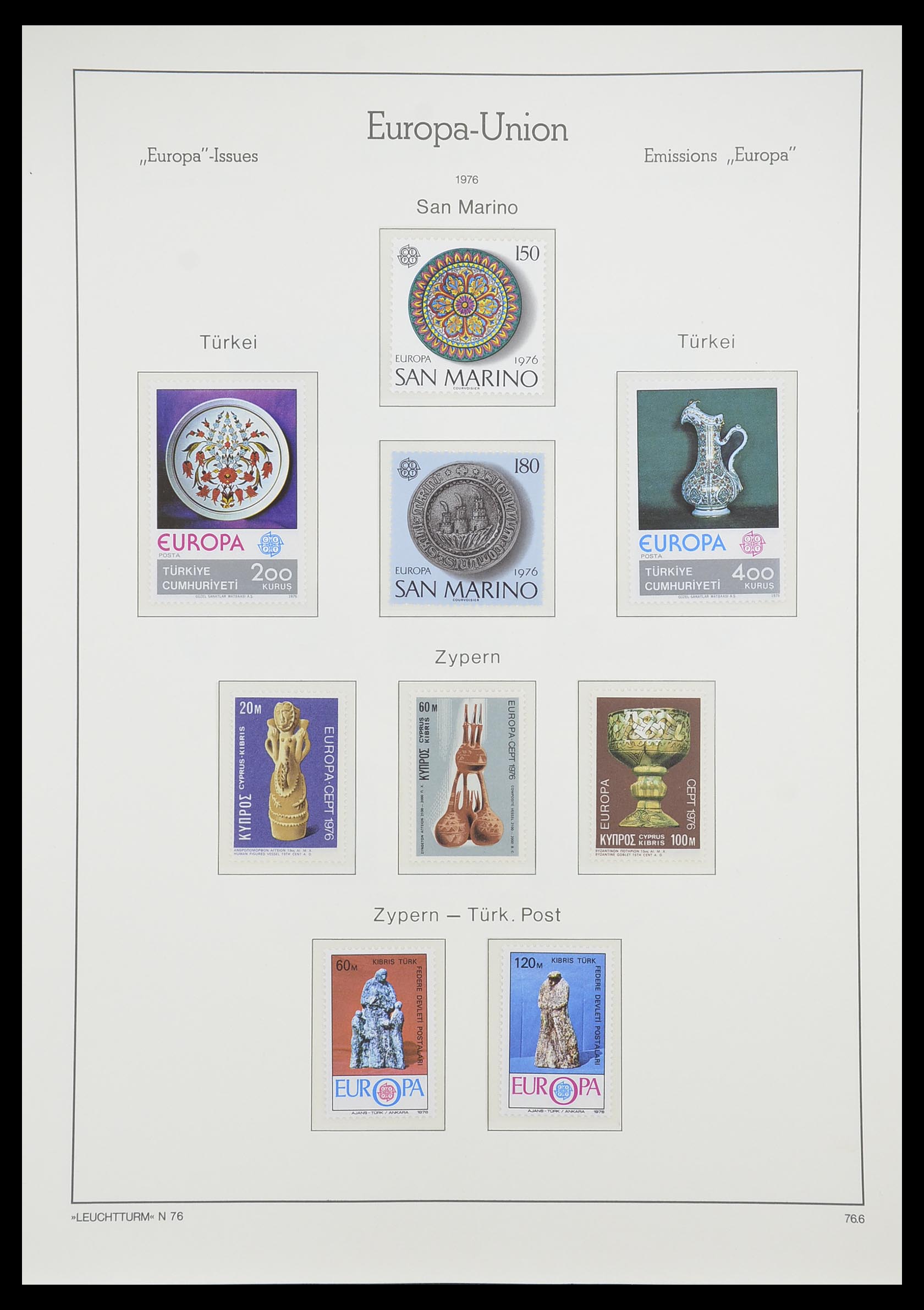 33339 083 - Postzegelverzameling 33339 Europa CEPT 1956-1990.