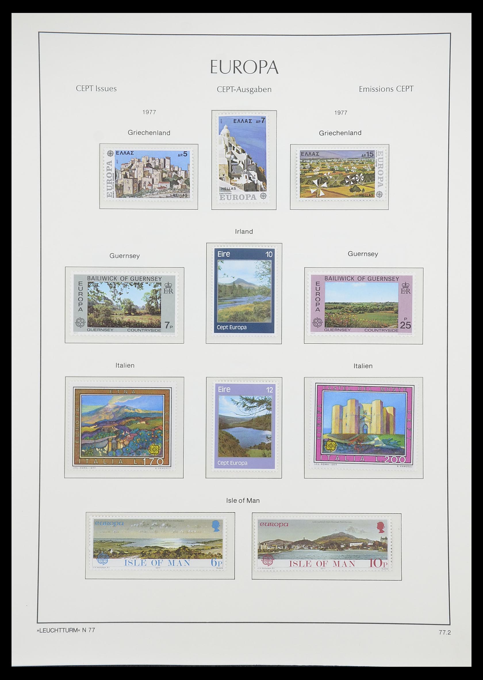 33339 086 - Postzegelverzameling 33339 Europa CEPT 1956-1990.