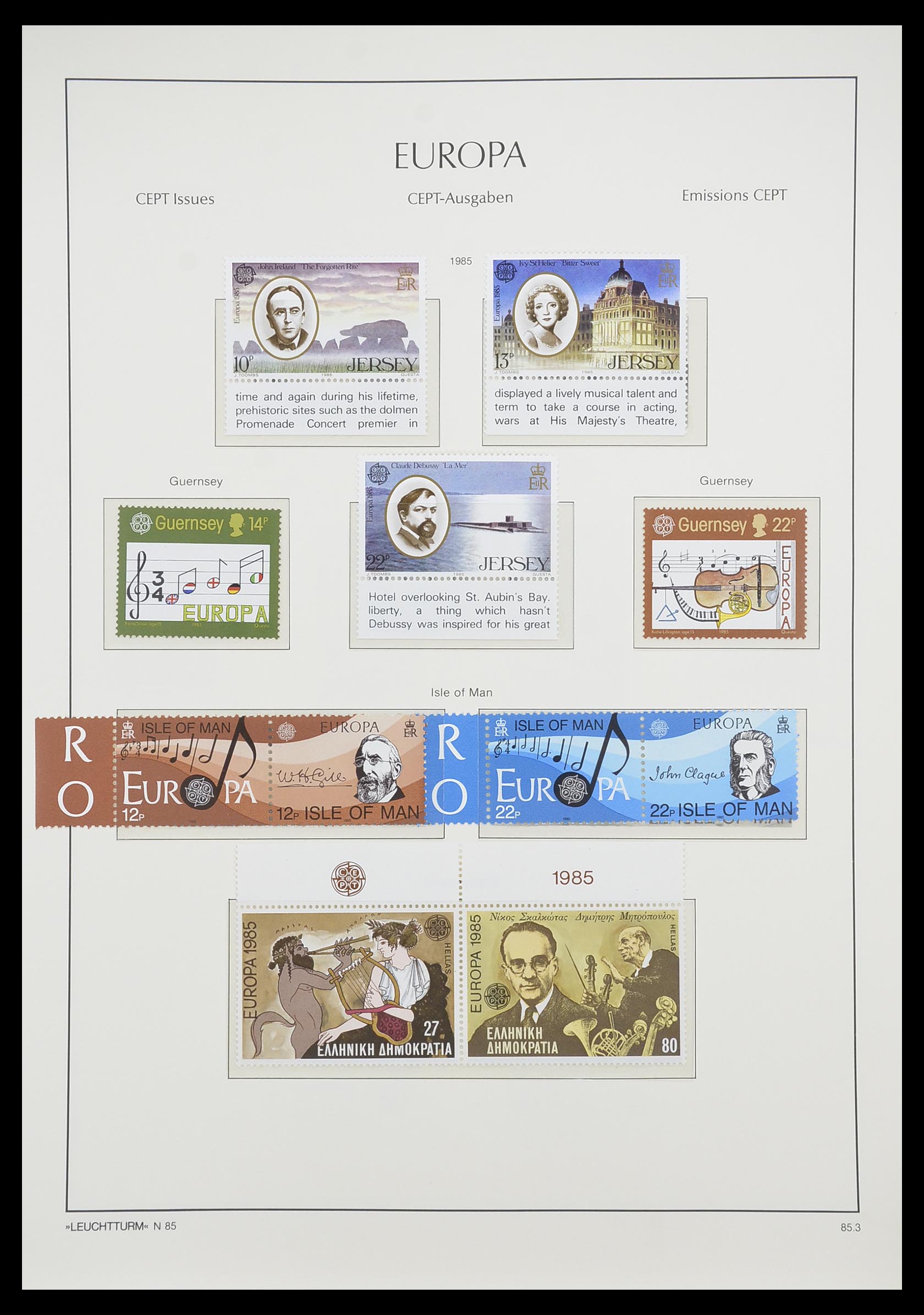 33339 134 - Stamp collection 33339 Europa CEPT 1956-1990.