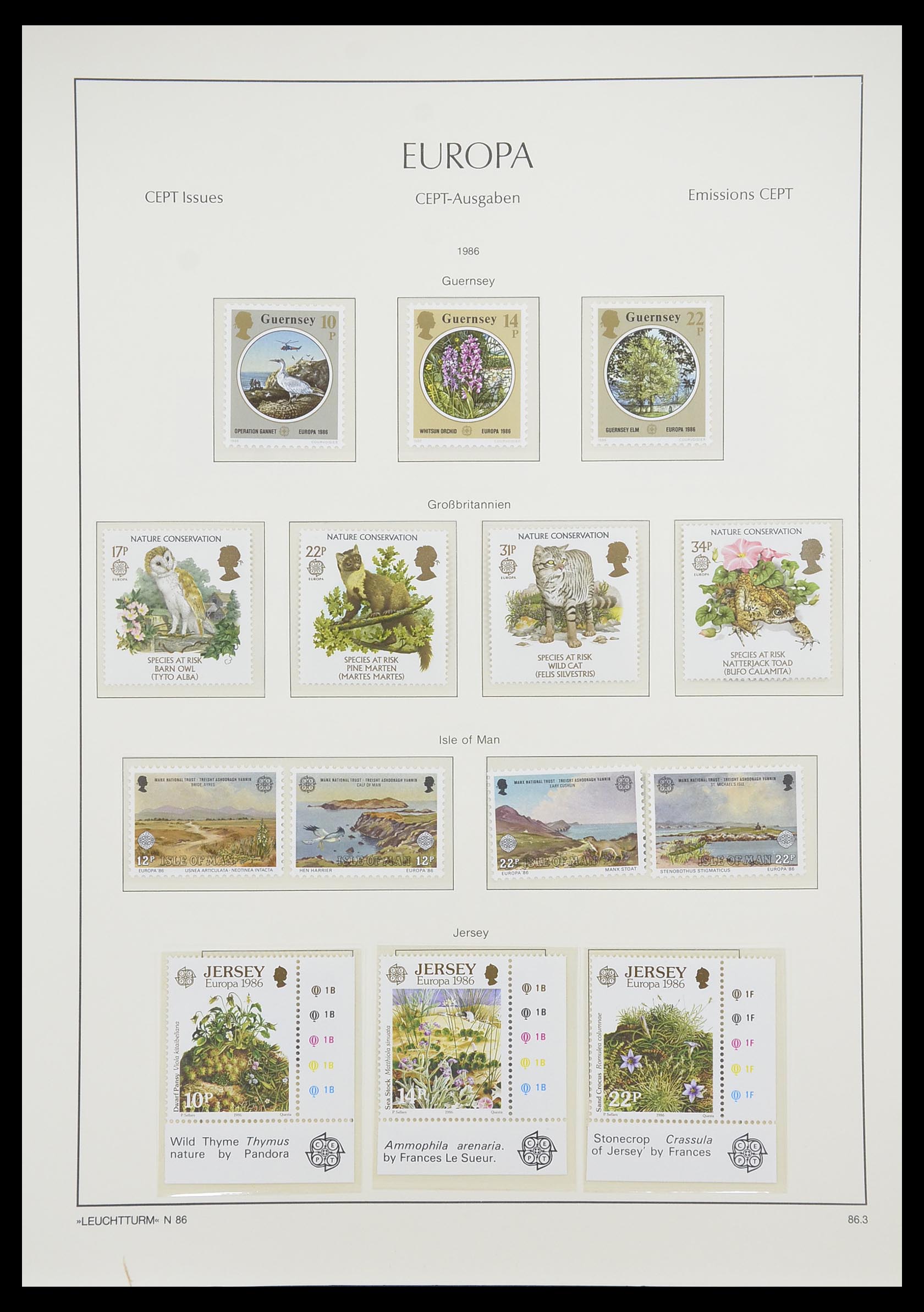 33339 141 - Postzegelverzameling 33339 Europa CEPT 1956-1990.