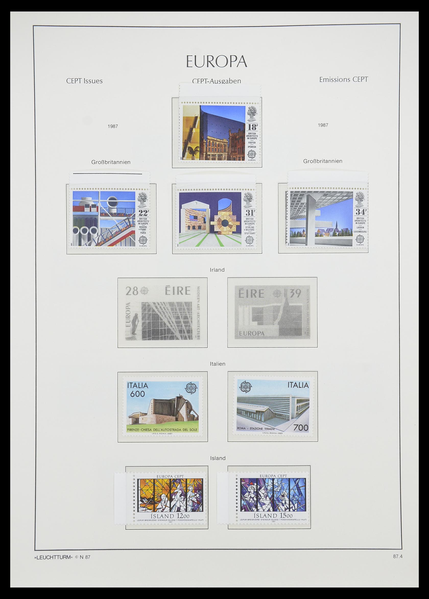 33339 149 - Postzegelverzameling 33339 Europa CEPT 1956-1990.