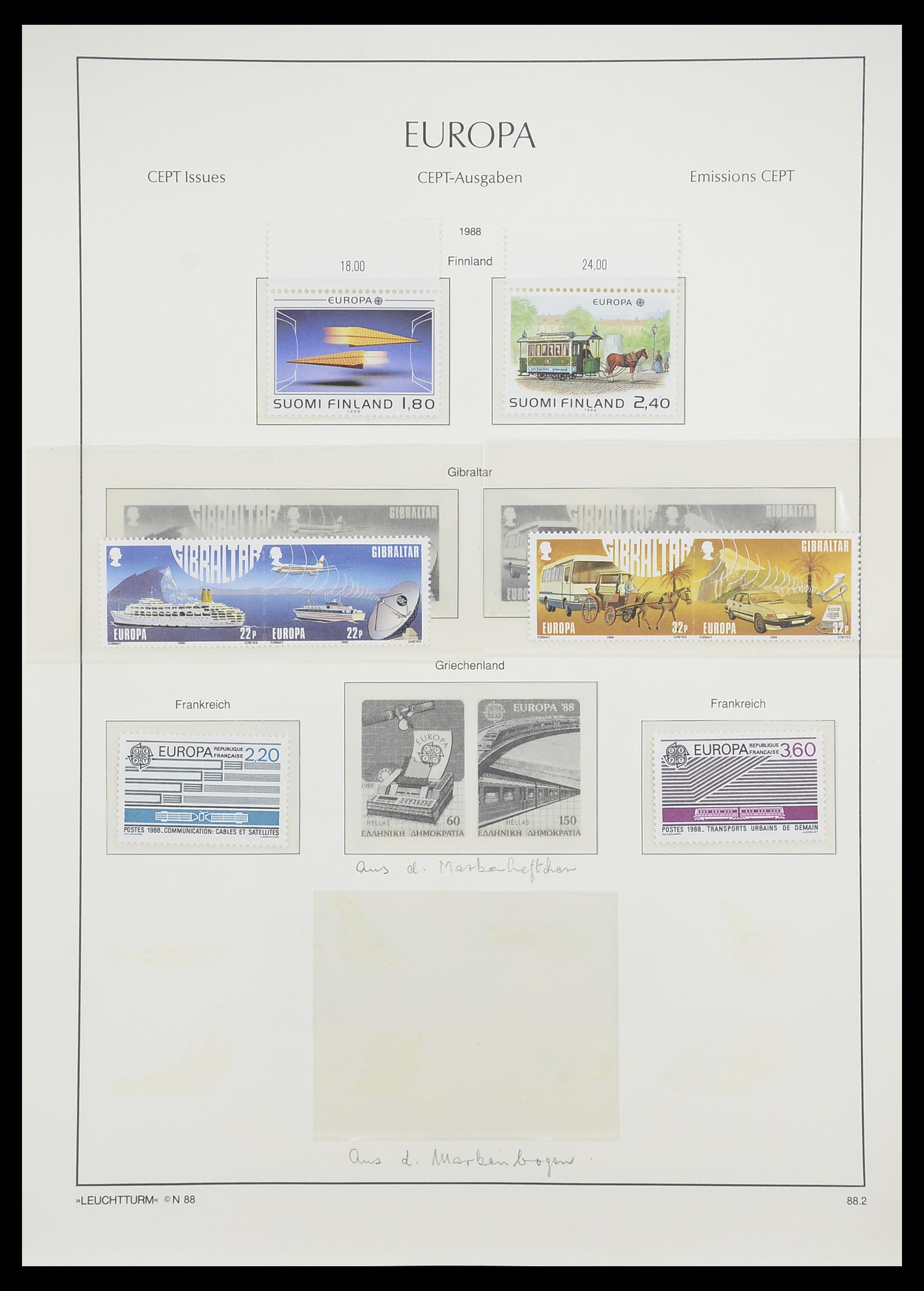 33339 154 - Stamp collection 33339 Europa CEPT 1956-1990.