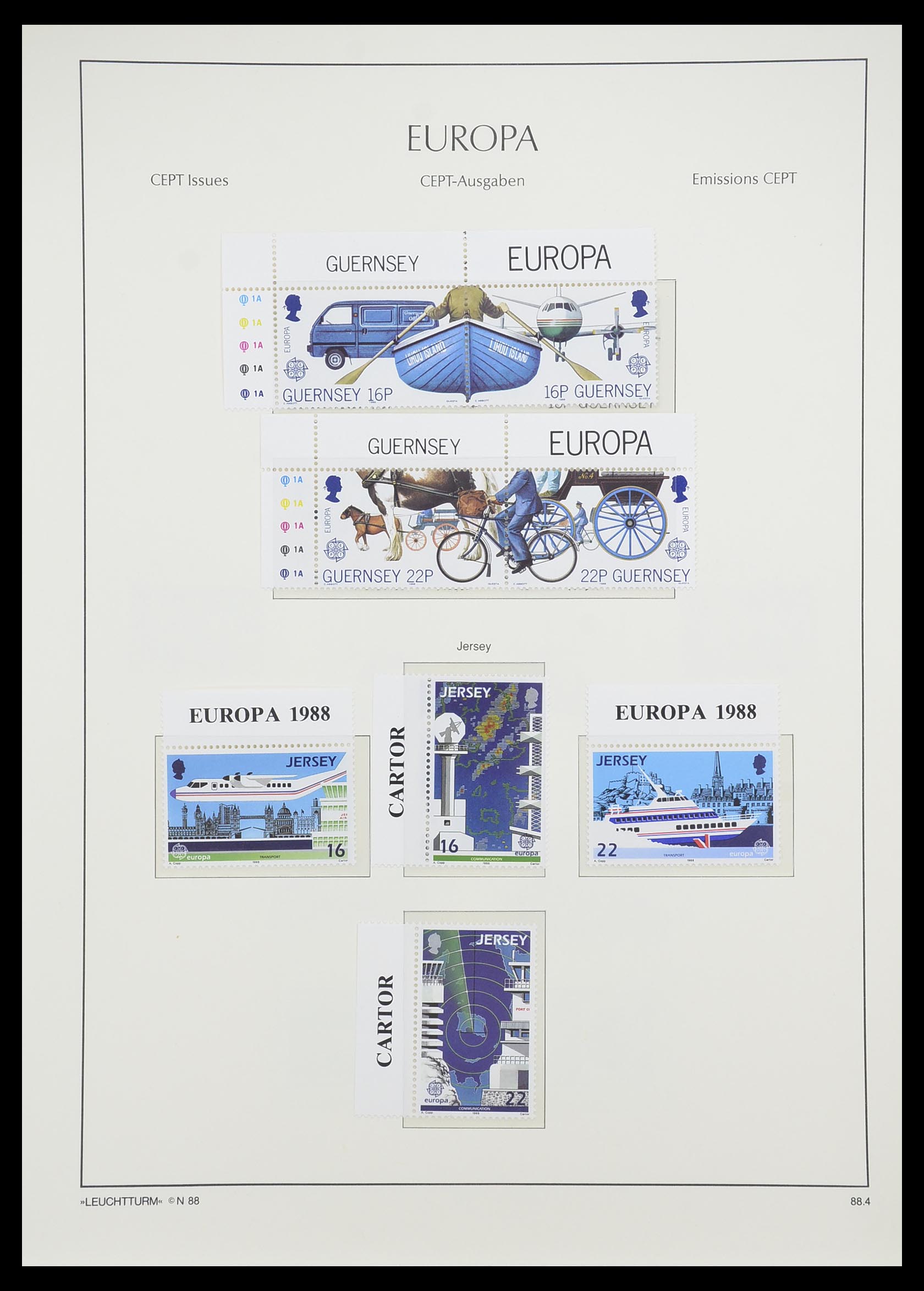 33339 156 - Postzegelverzameling 33339 Europa CEPT 1956-1990.