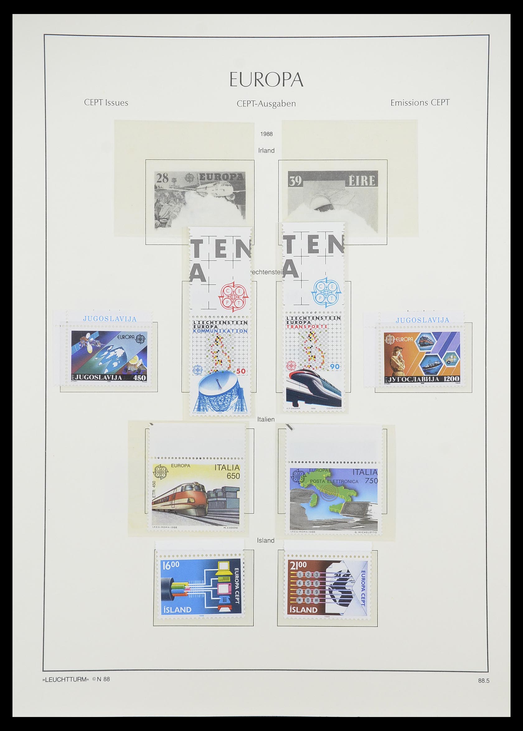 33339 157 - Postzegelverzameling 33339 Europa CEPT 1956-1990.