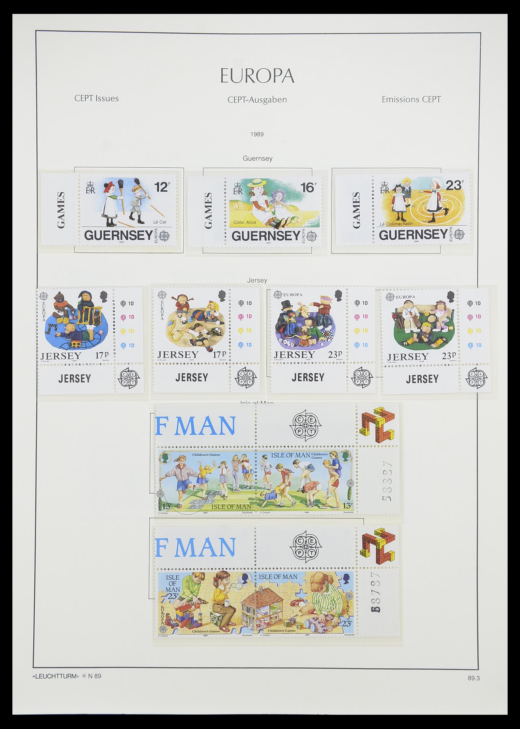 33339 163 - Postzegelverzameling 33339 Europa CEPT 1956-1990.