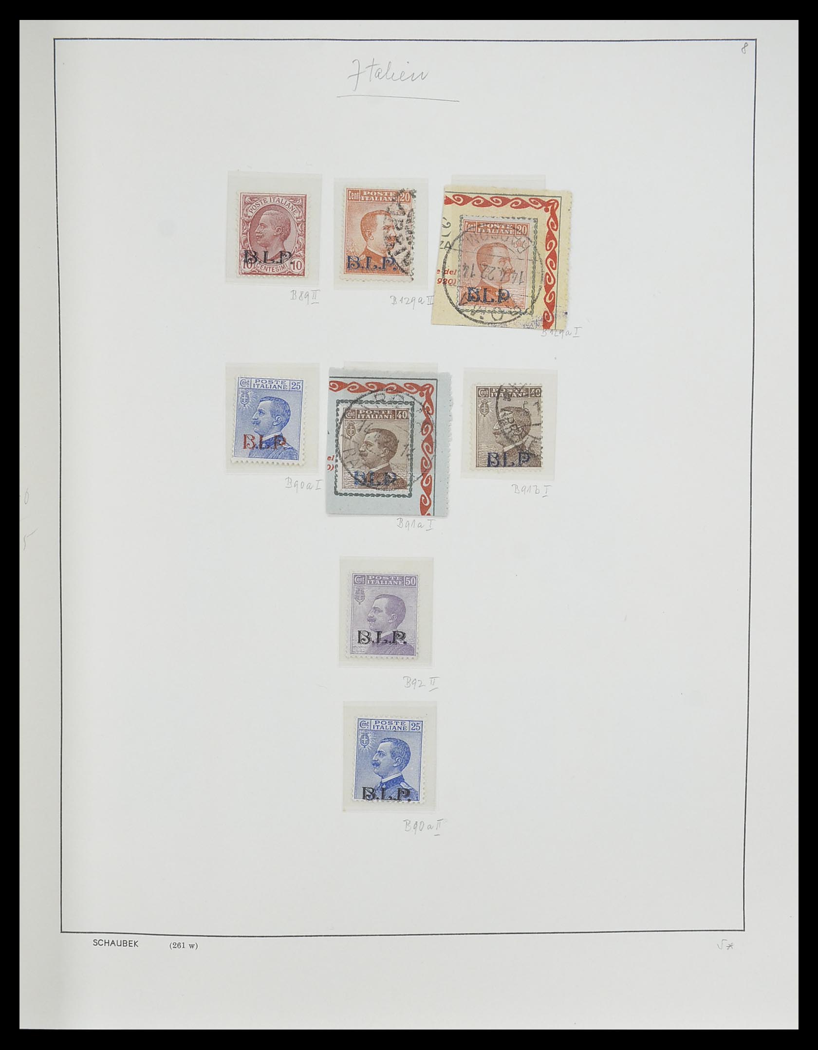 33340 007 - Postzegelverzameling 33340 Italië 1861-1996.