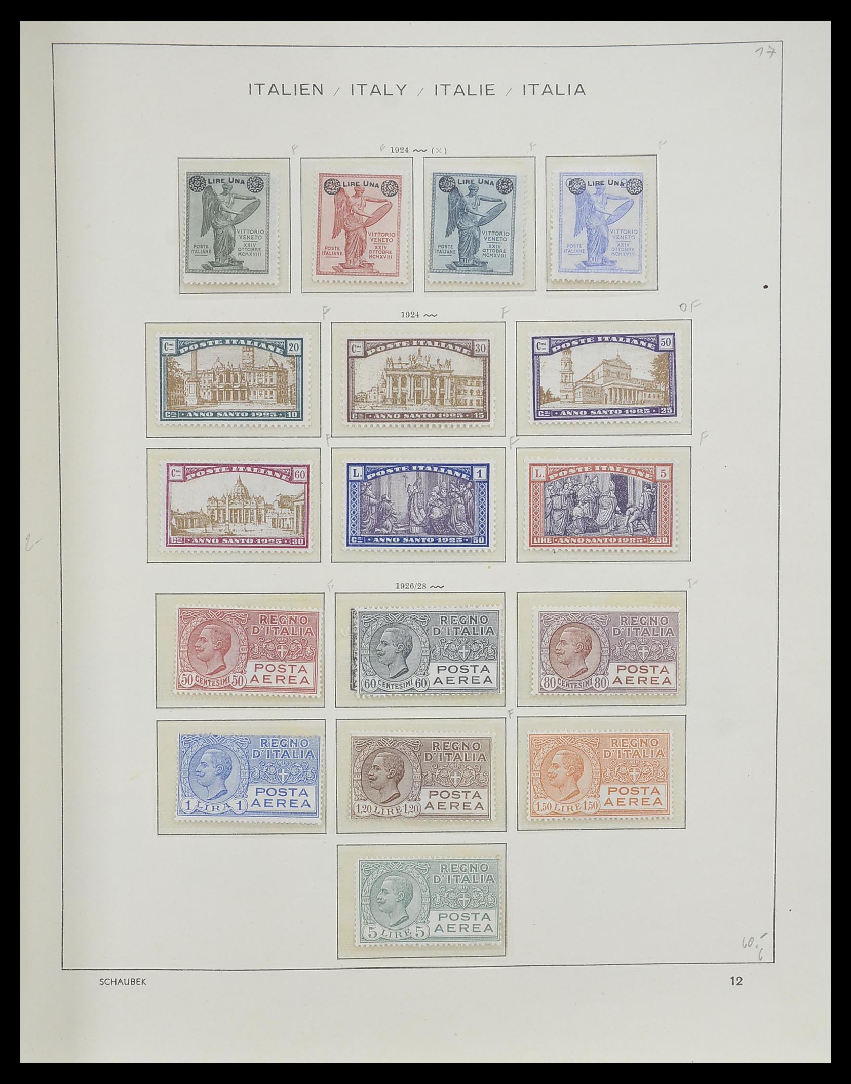 33340 015 - Postzegelverzameling 33340 Italië 1861-1996.
