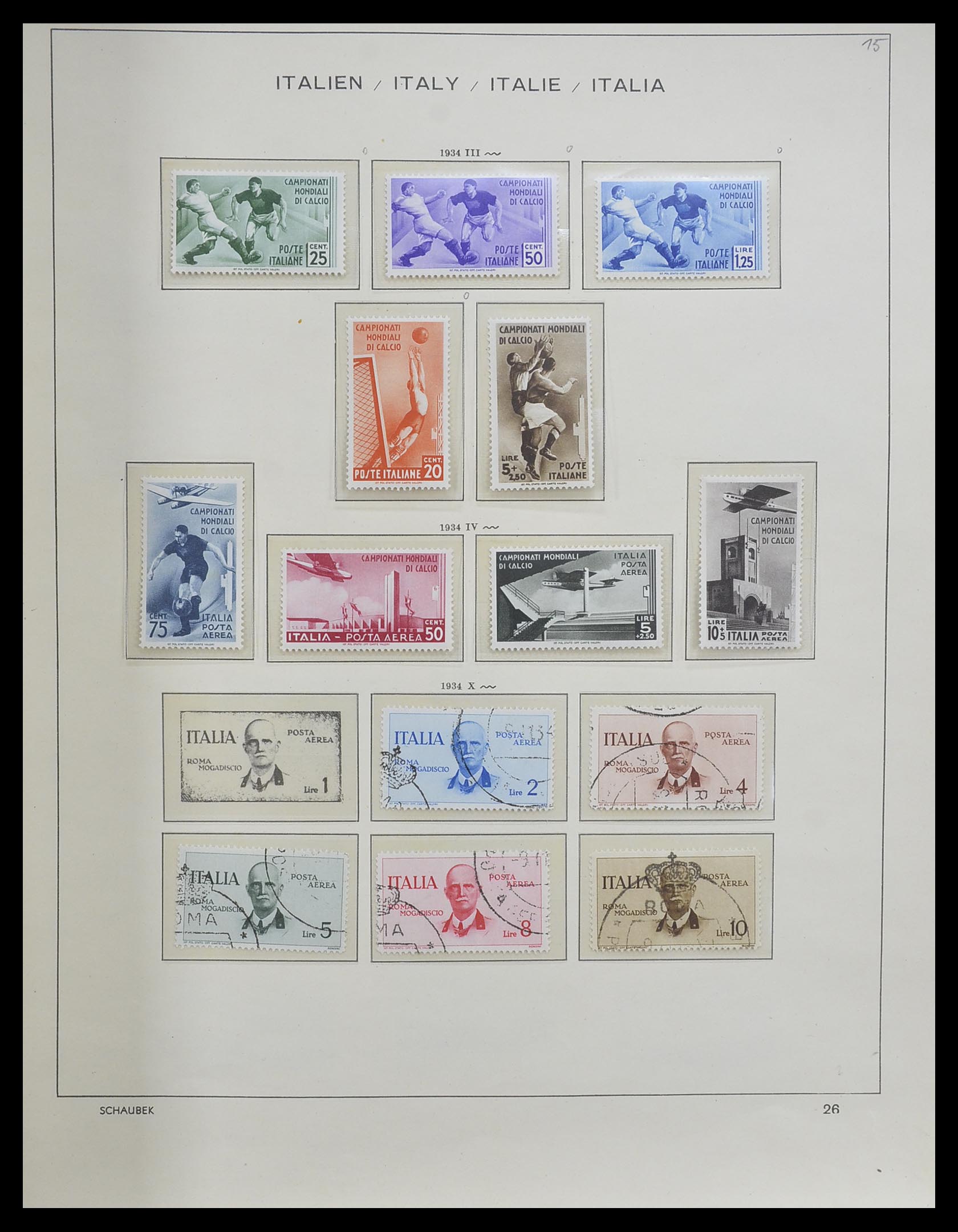 33340 029 - Postzegelverzameling 33340 Italië 1861-1996.