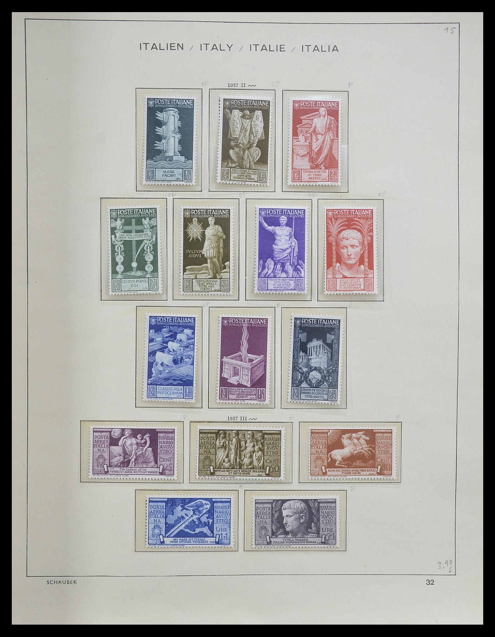 33340 035 - Postzegelverzameling 33340 Italië 1861-1996.