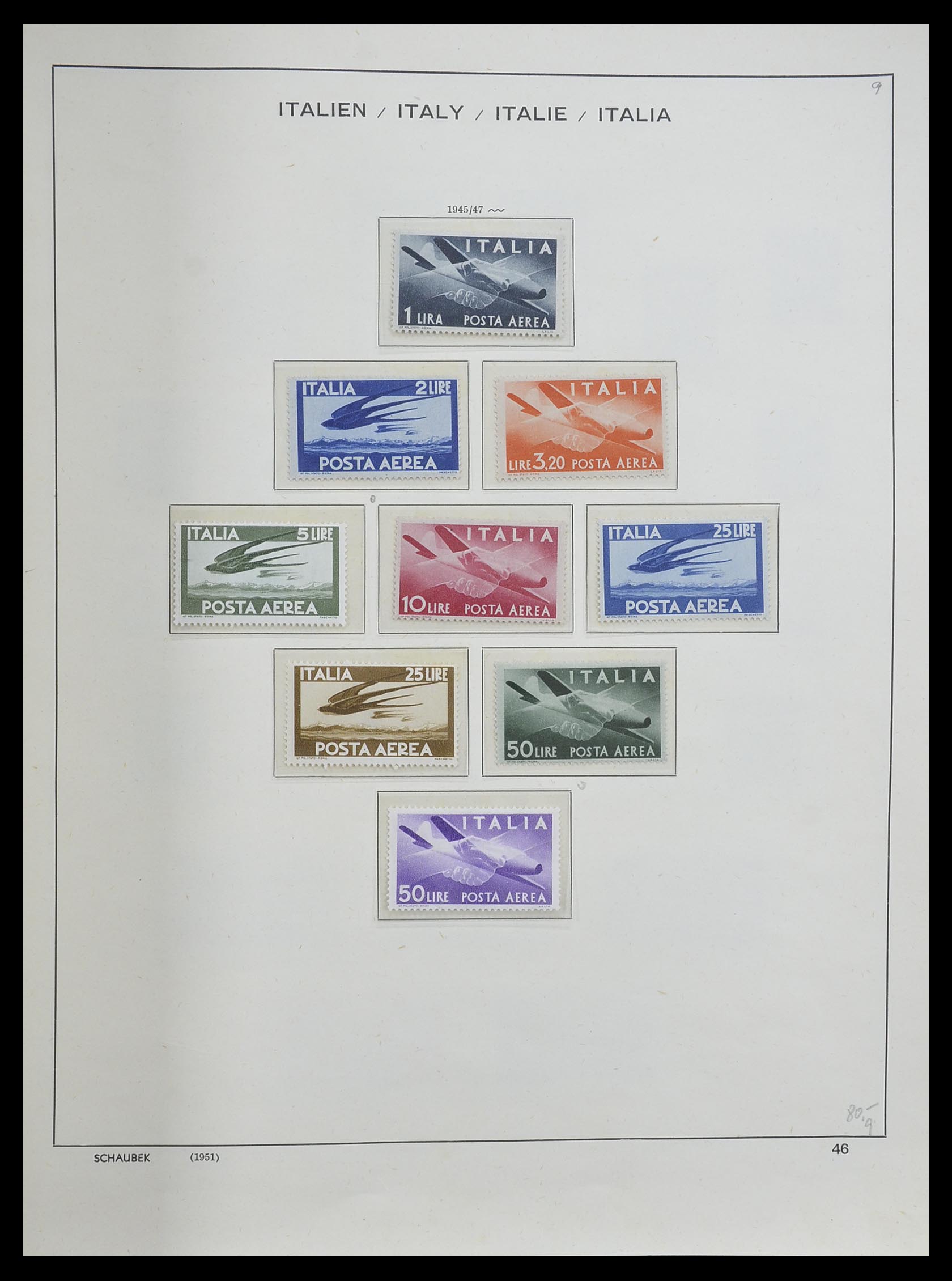 33340 046 - Postzegelverzameling 33340 Italië 1861-1996.