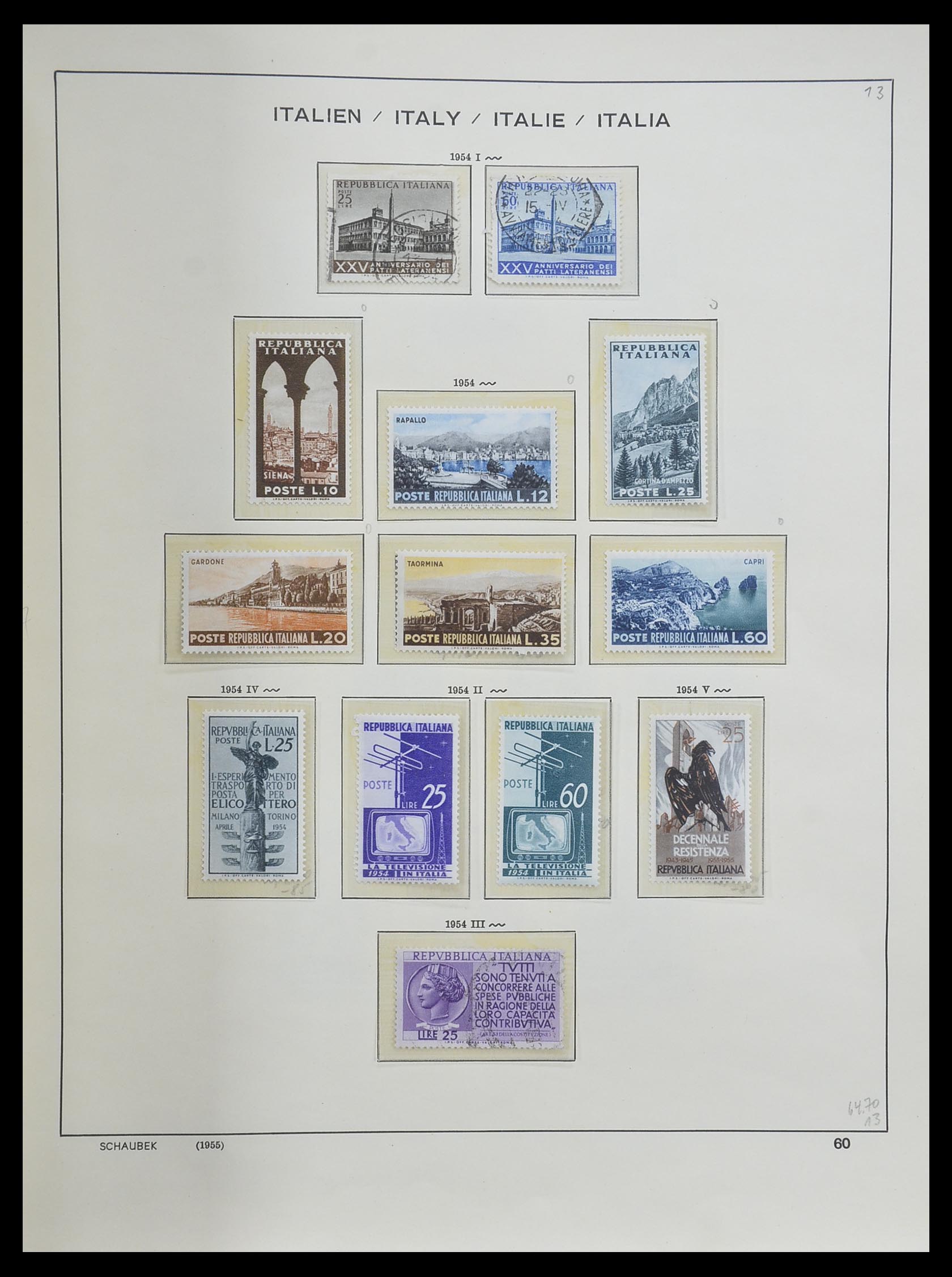 33340 059 - Postzegelverzameling 33340 Italië 1861-1996.