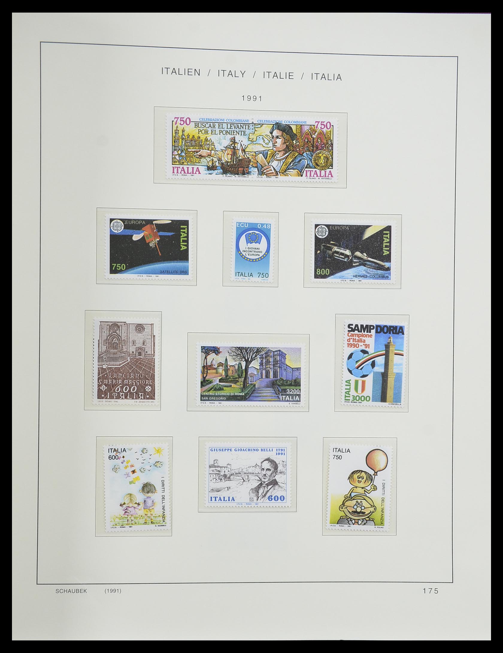 33340 187 - Postzegelverzameling 33340 Italië 1861-1996.