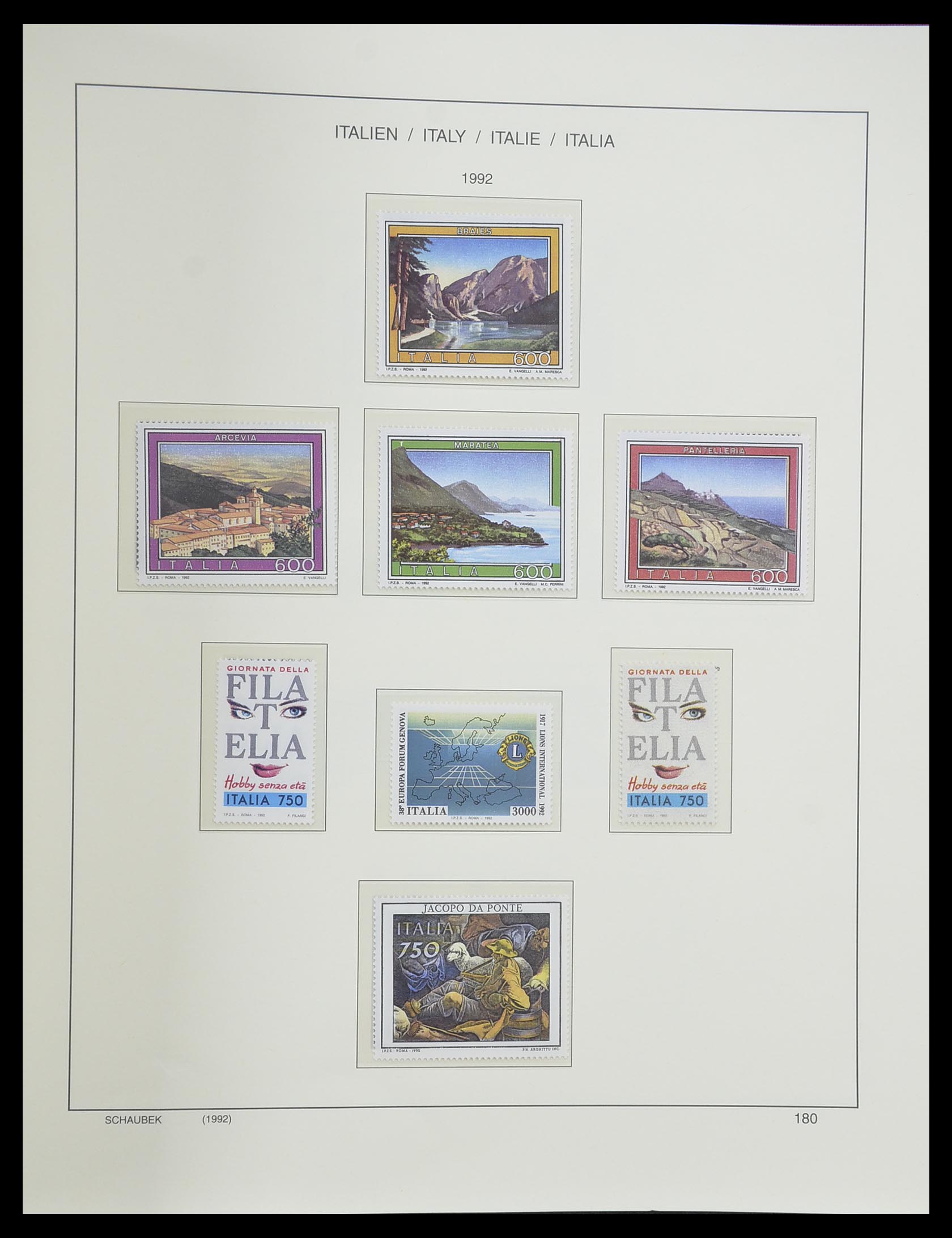 33340 192 - Postzegelverzameling 33340 Italië 1861-1996.