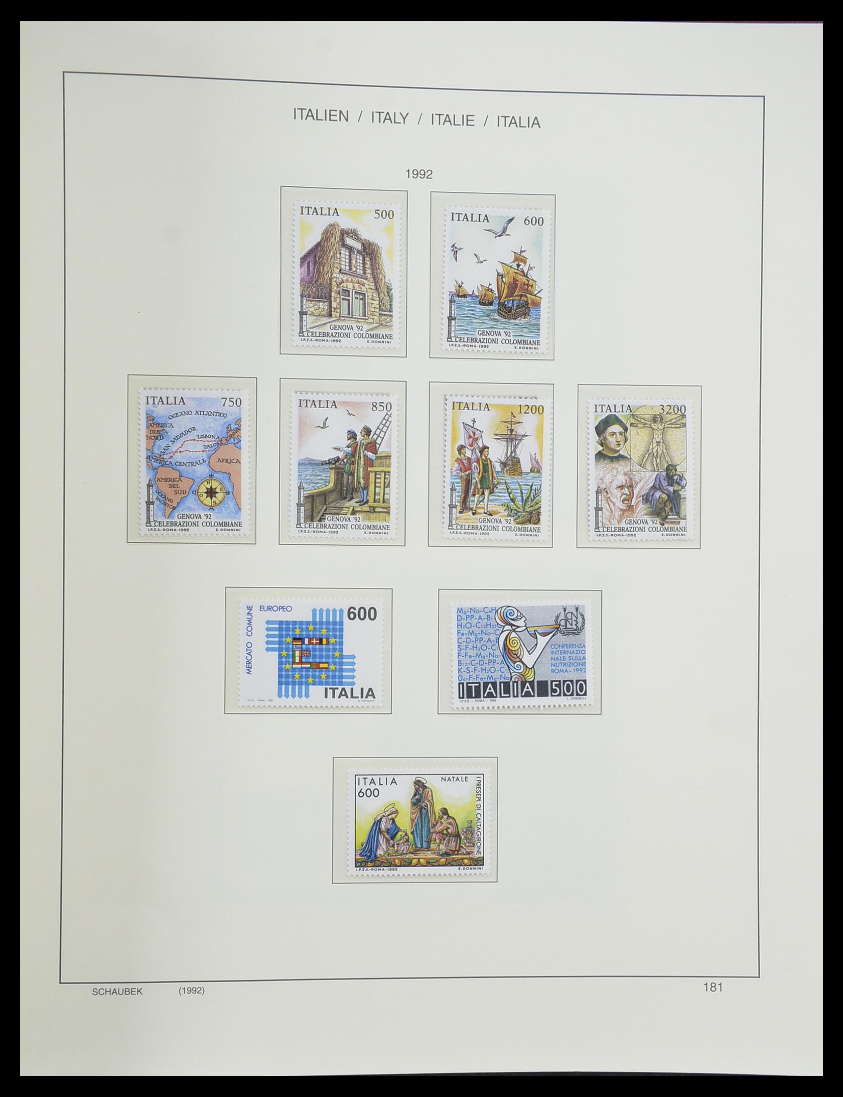 33340 193 - Postzegelverzameling 33340 Italië 1861-1996.