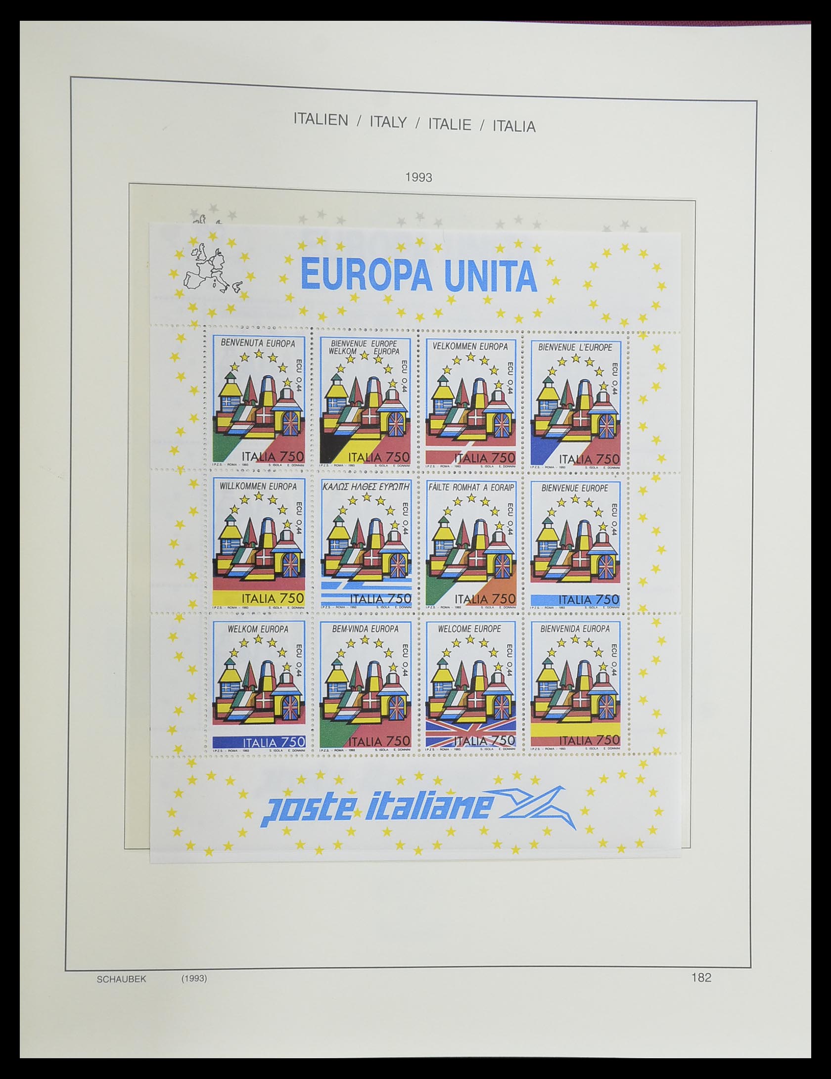 33340 197 - Postzegelverzameling 33340 Italië 1861-1996.