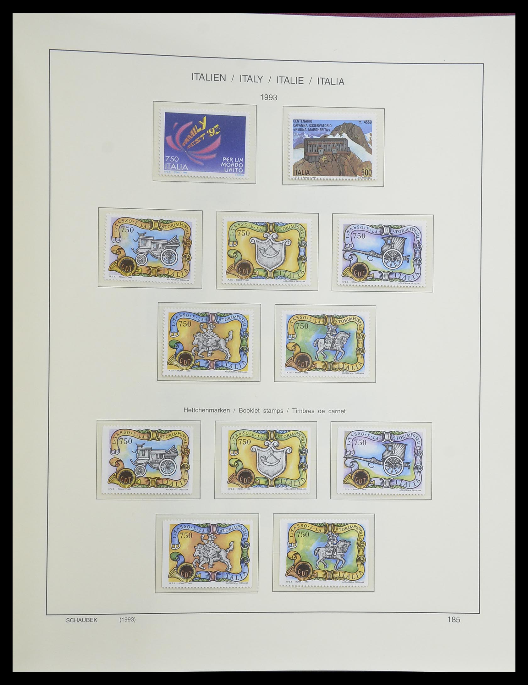 33340 200 - Postzegelverzameling 33340 Italië 1861-1996.