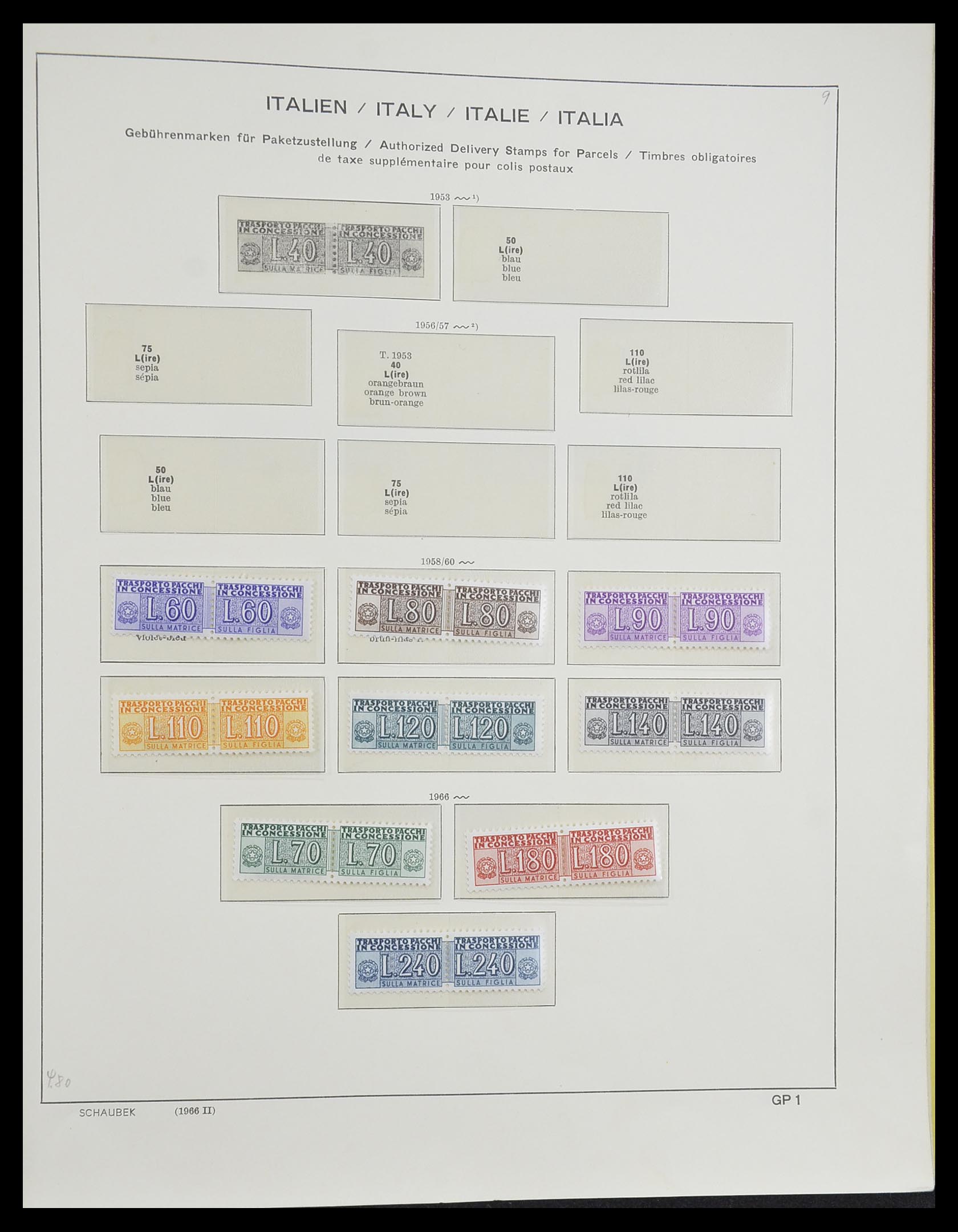 33340 225 - Postzegelverzameling 33340 Italië 1861-1996.