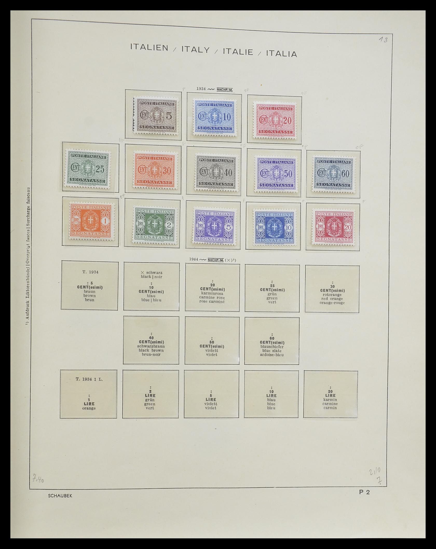 33340 228 - Postzegelverzameling 33340 Italië 1861-1996.