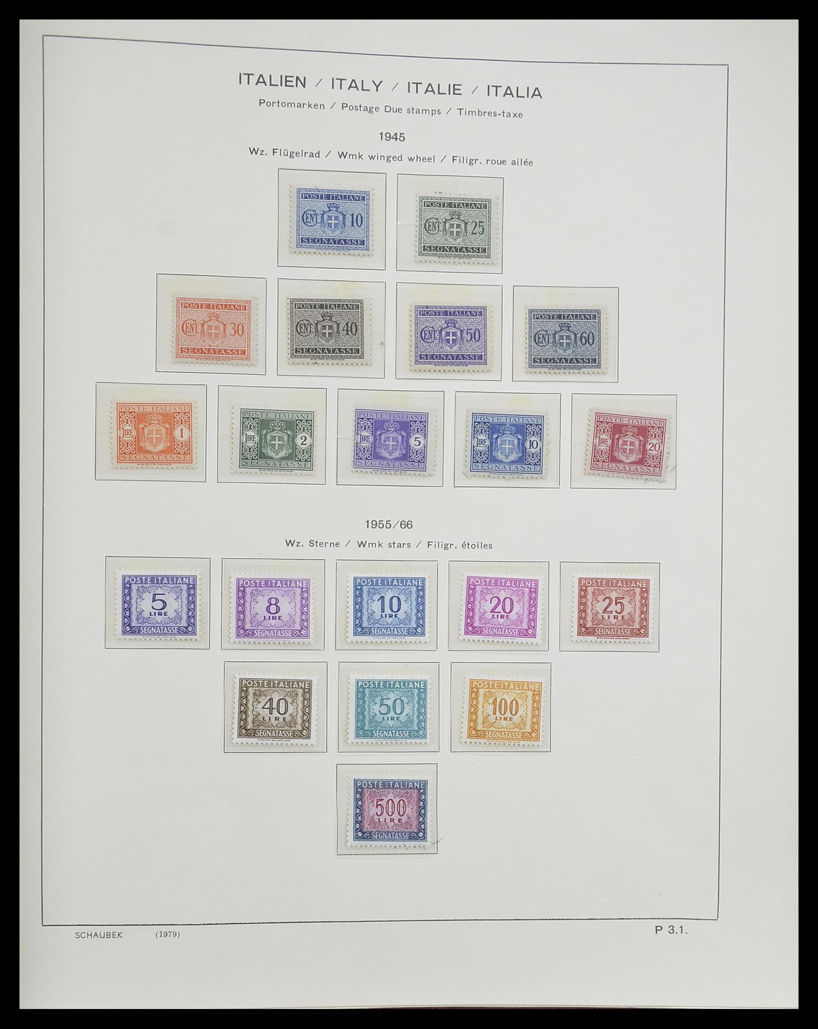 33340 230 - Postzegelverzameling 33340 Italië 1861-1996.