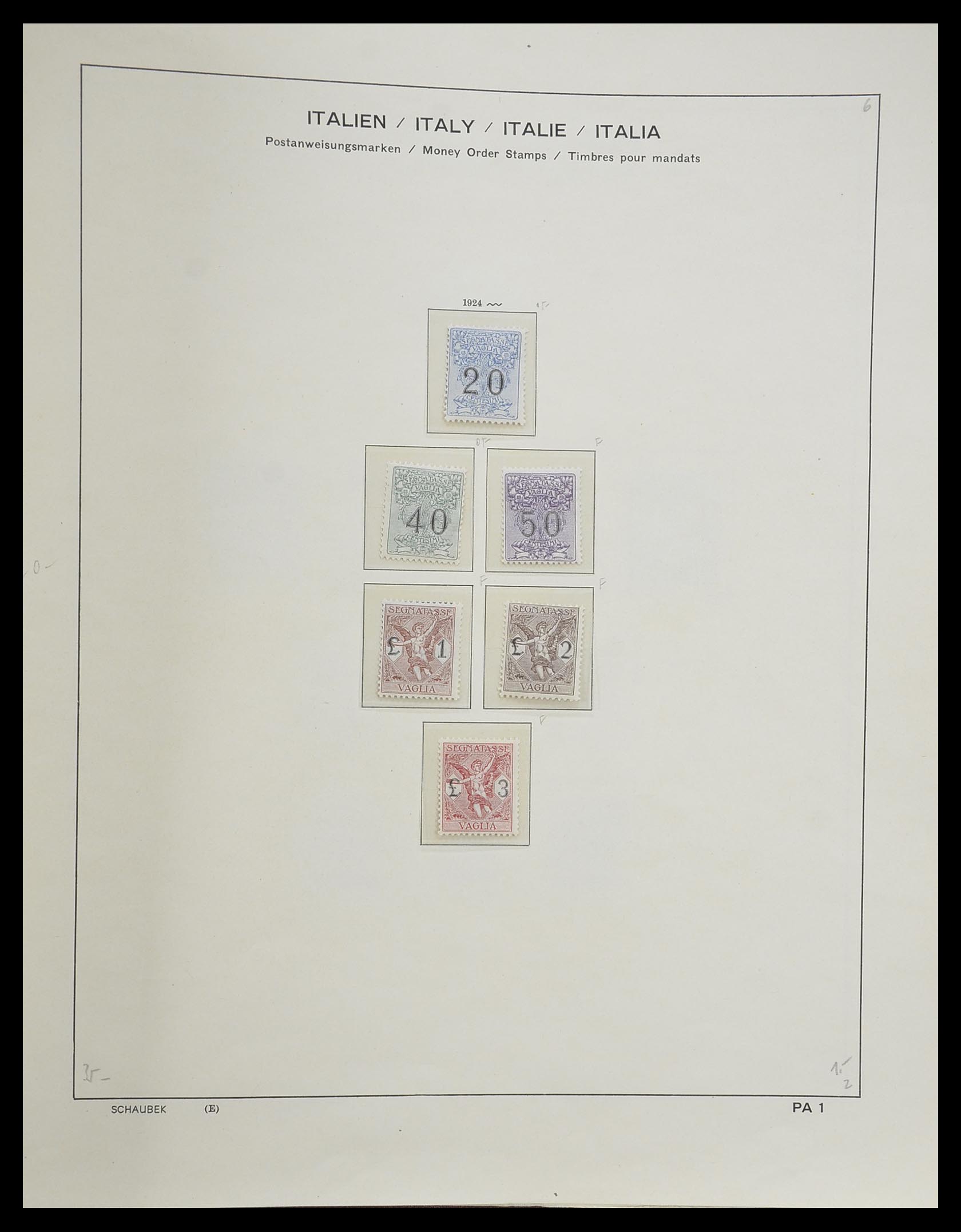 33340 237 - Postzegelverzameling 33340 Italië 1861-1996.