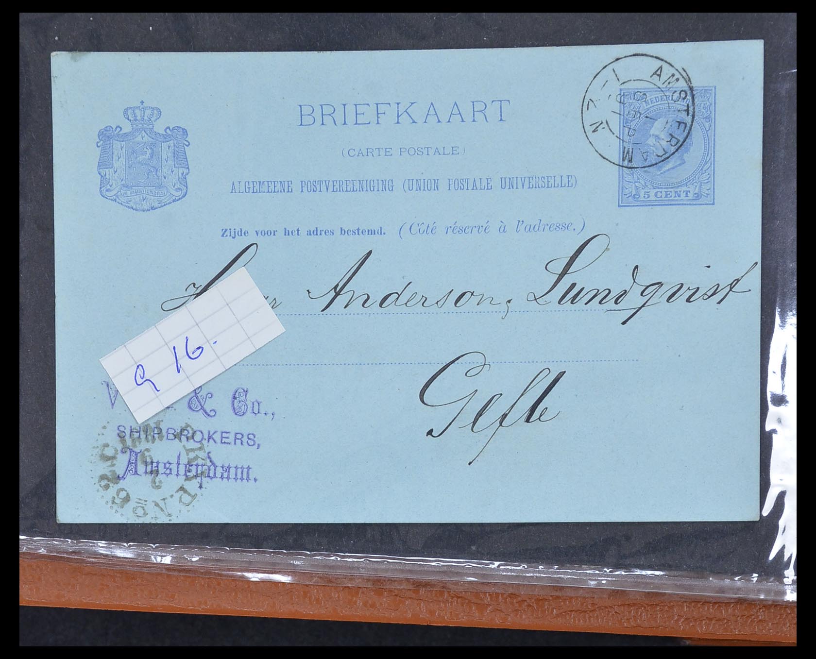 33344 008 - Stamp collection 33344 Netherlands covers and cards 1850-1950.