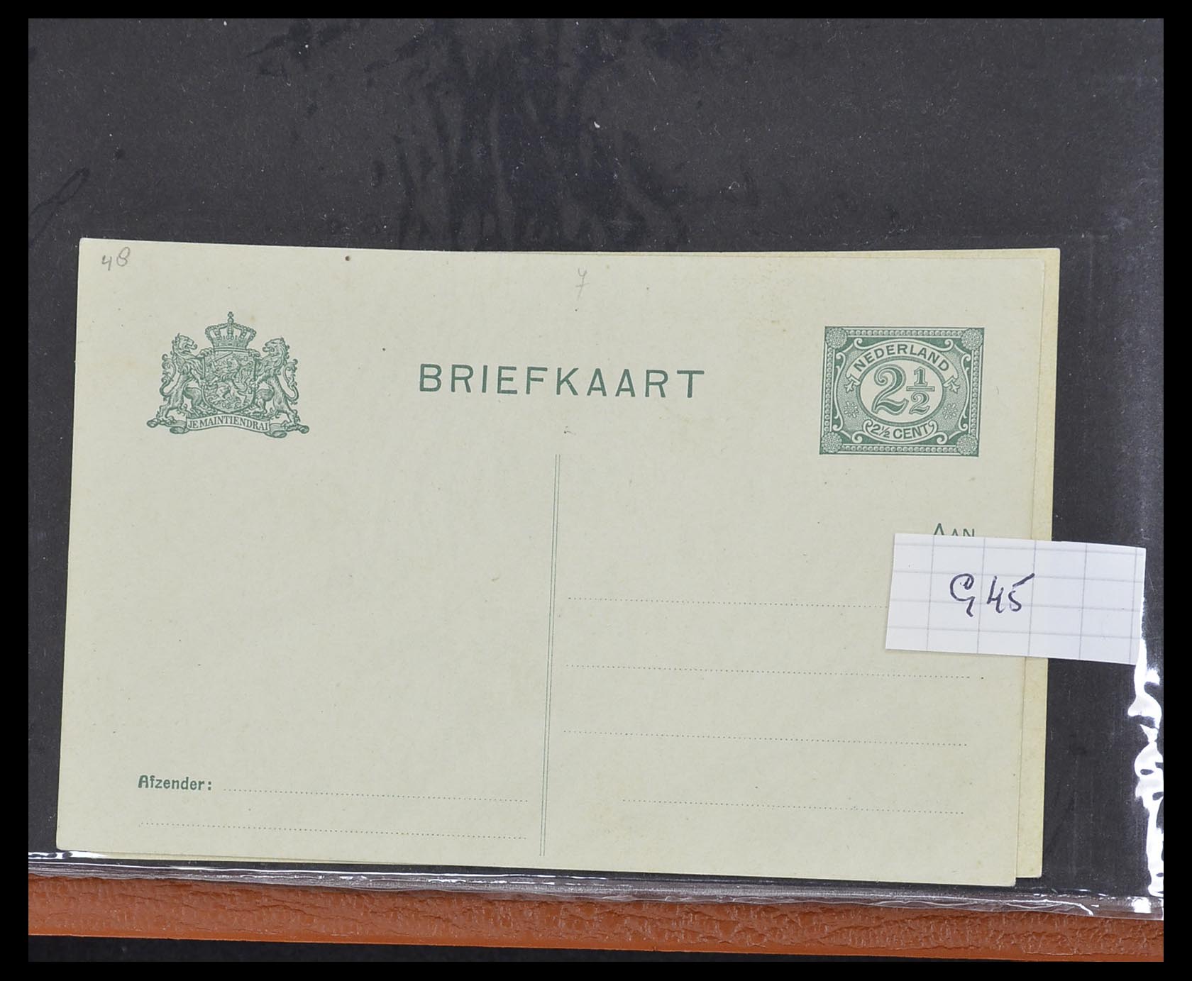 33344 012 - Stamp collection 33344 Netherlands covers and cards 1850-1950.