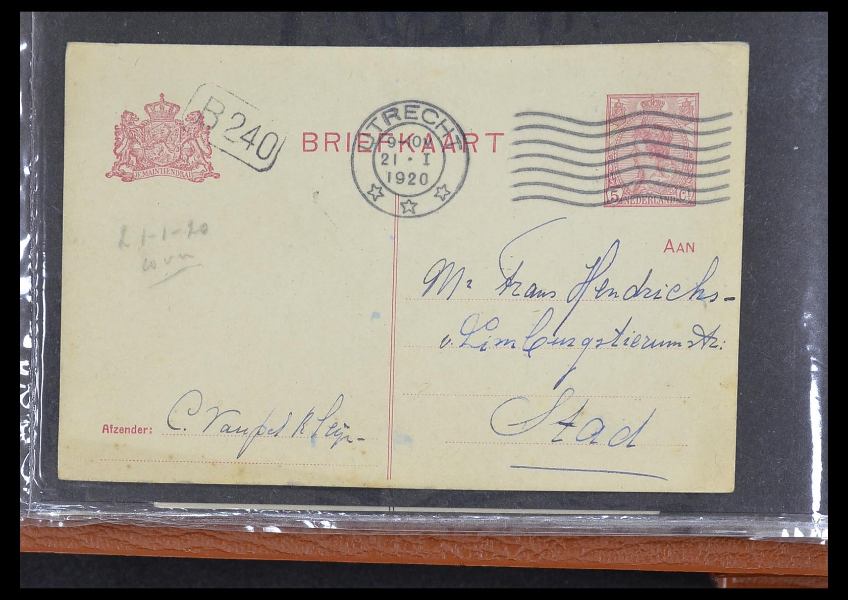 33344 020 - Stamp collection 33344 Netherlands covers and cards 1850-1950.