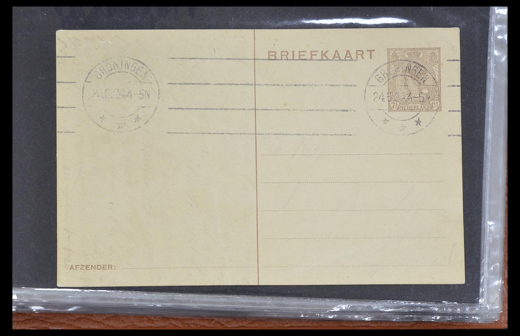 33344 021 - Stamp collection 33344 Netherlands covers and cards 1850-1950.