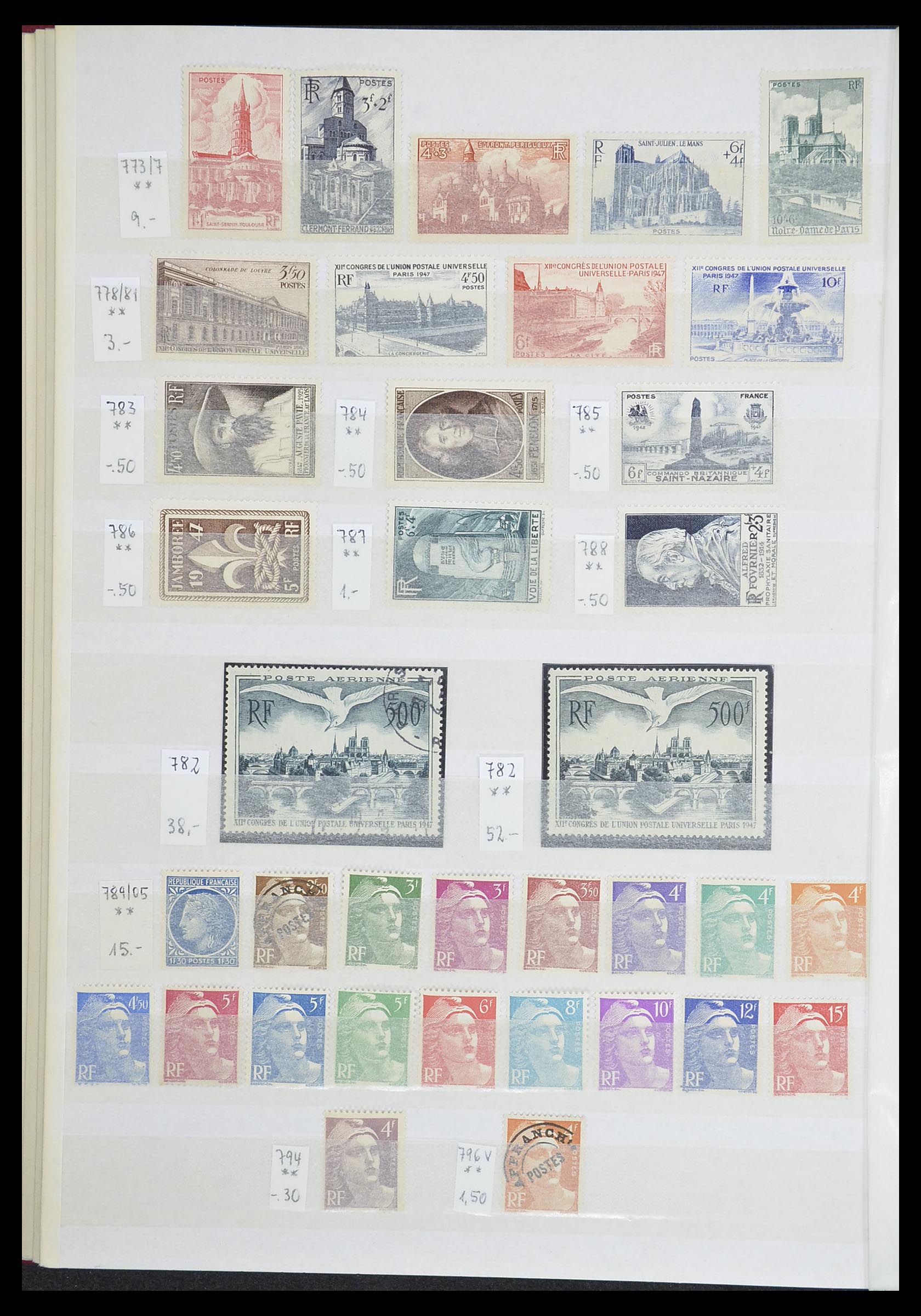 33355 027 - Postzegelverzameling 33355 Frankrijk 1849-1972.