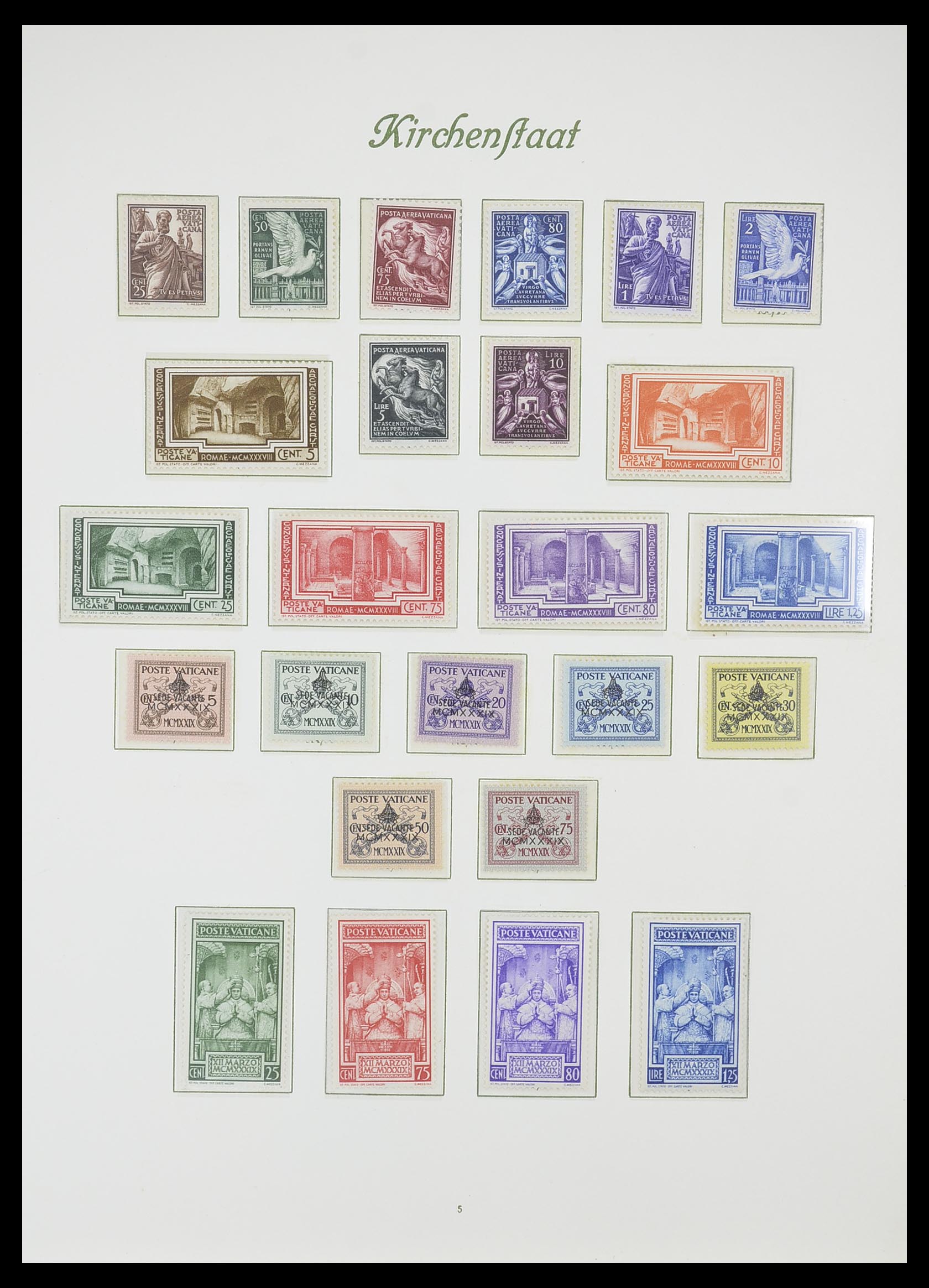 33356 006 - Postzegelverzameling 33356 Vaticaan 1929-1994.