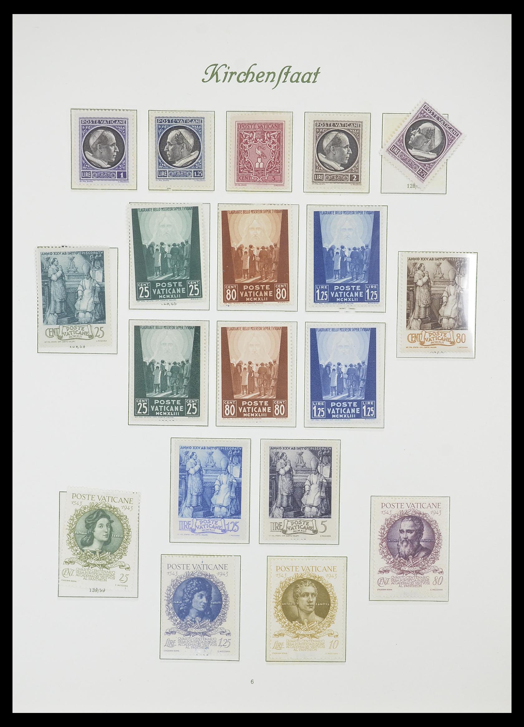 33356 007 - Postzegelverzameling 33356 Vaticaan 1929-1994.