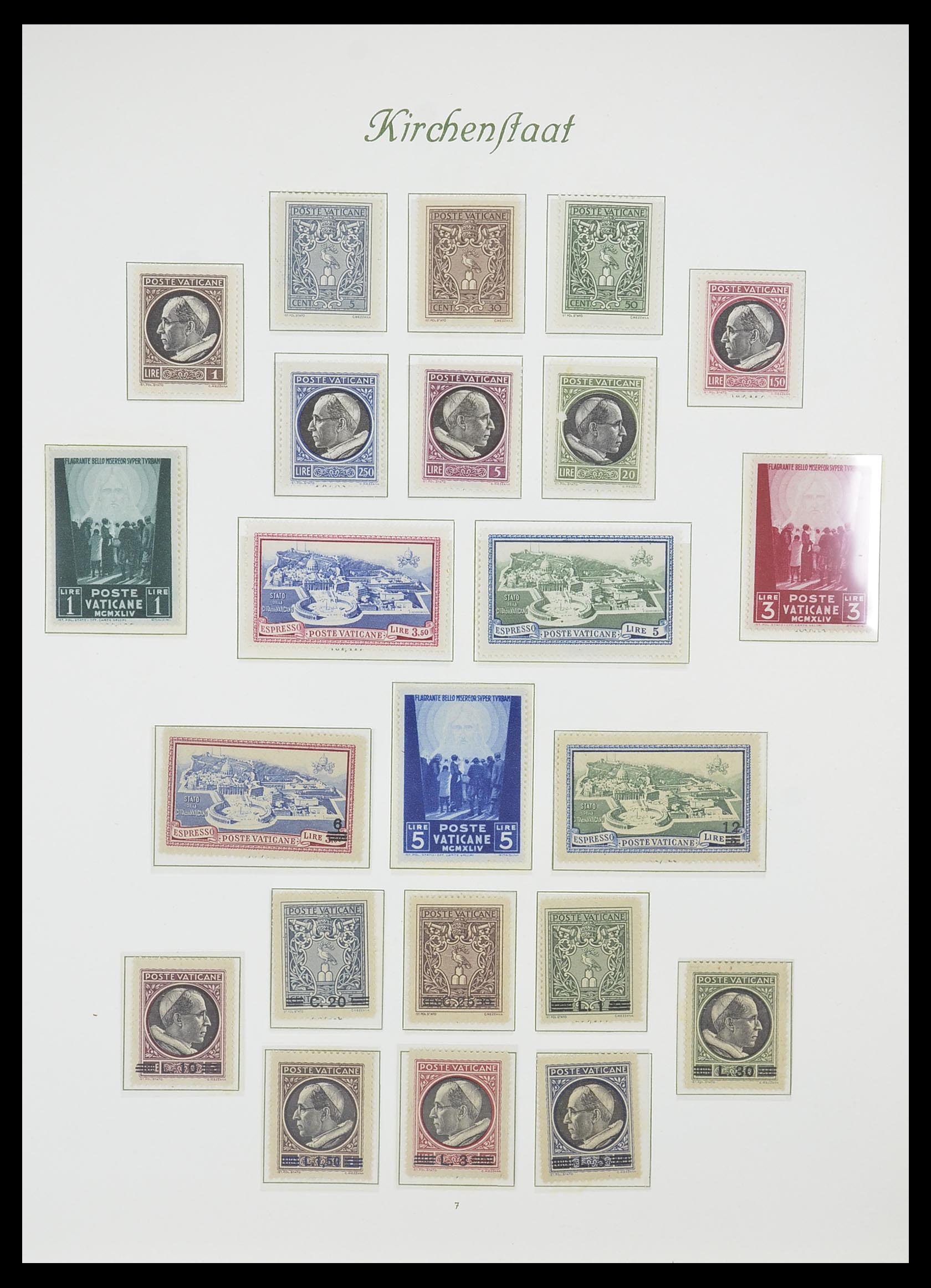 33356 008 - Postzegelverzameling 33356 Vaticaan 1929-1994.
