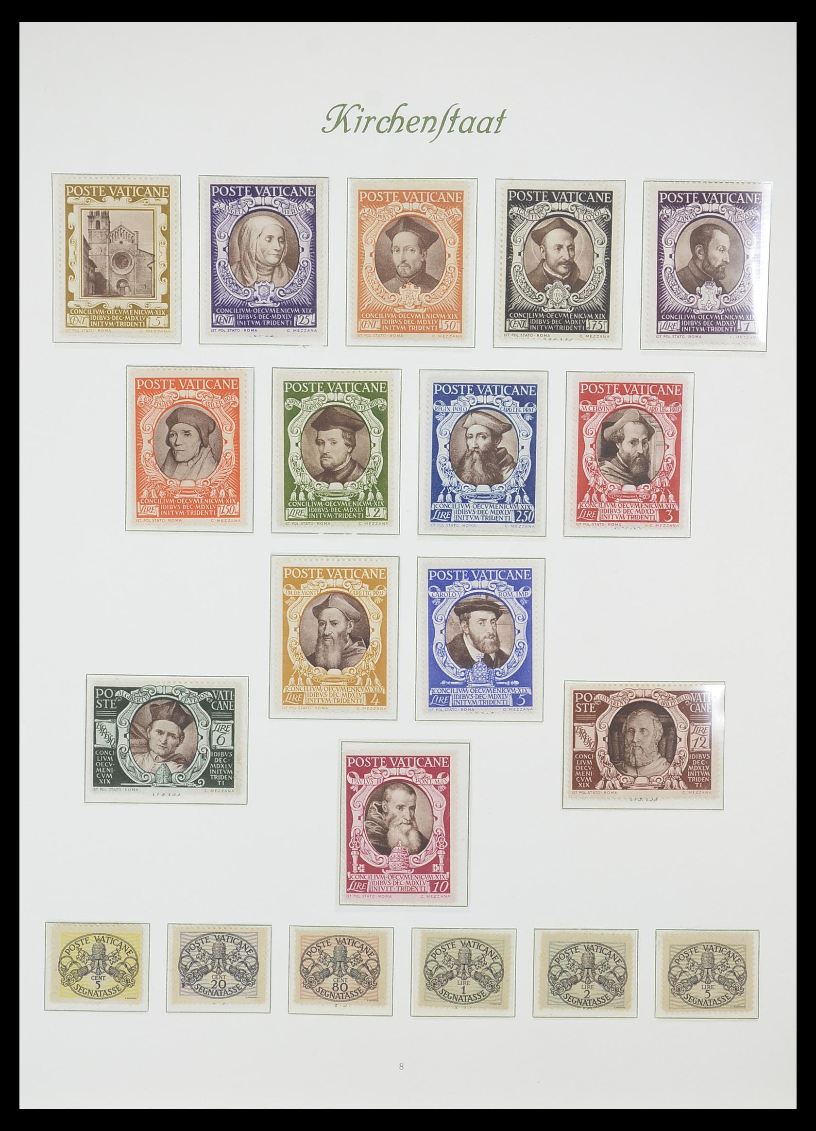 33356 009 - Postzegelverzameling 33356 Vaticaan 1929-1994.