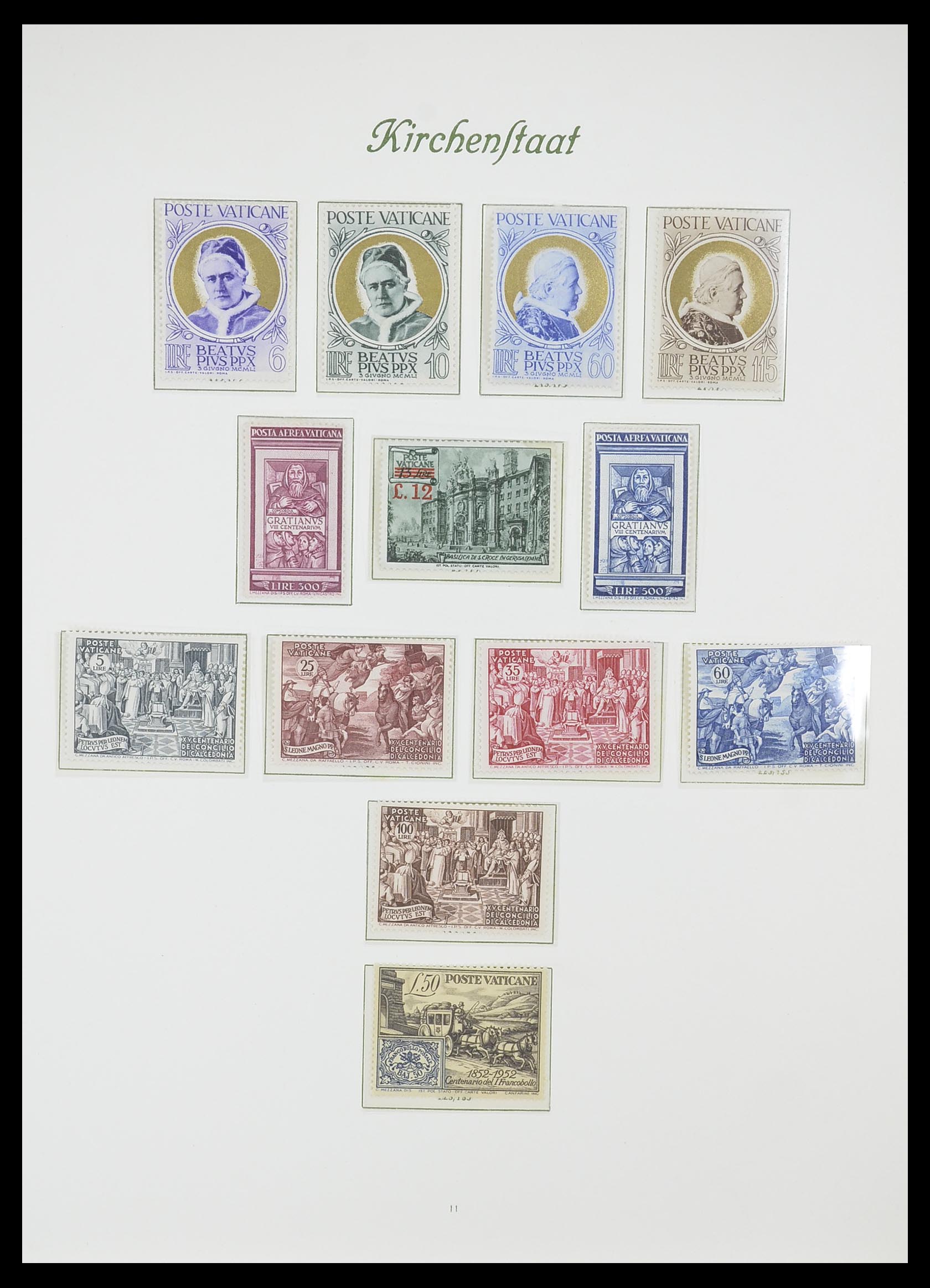 33356 012 - Postzegelverzameling 33356 Vaticaan 1929-1994.