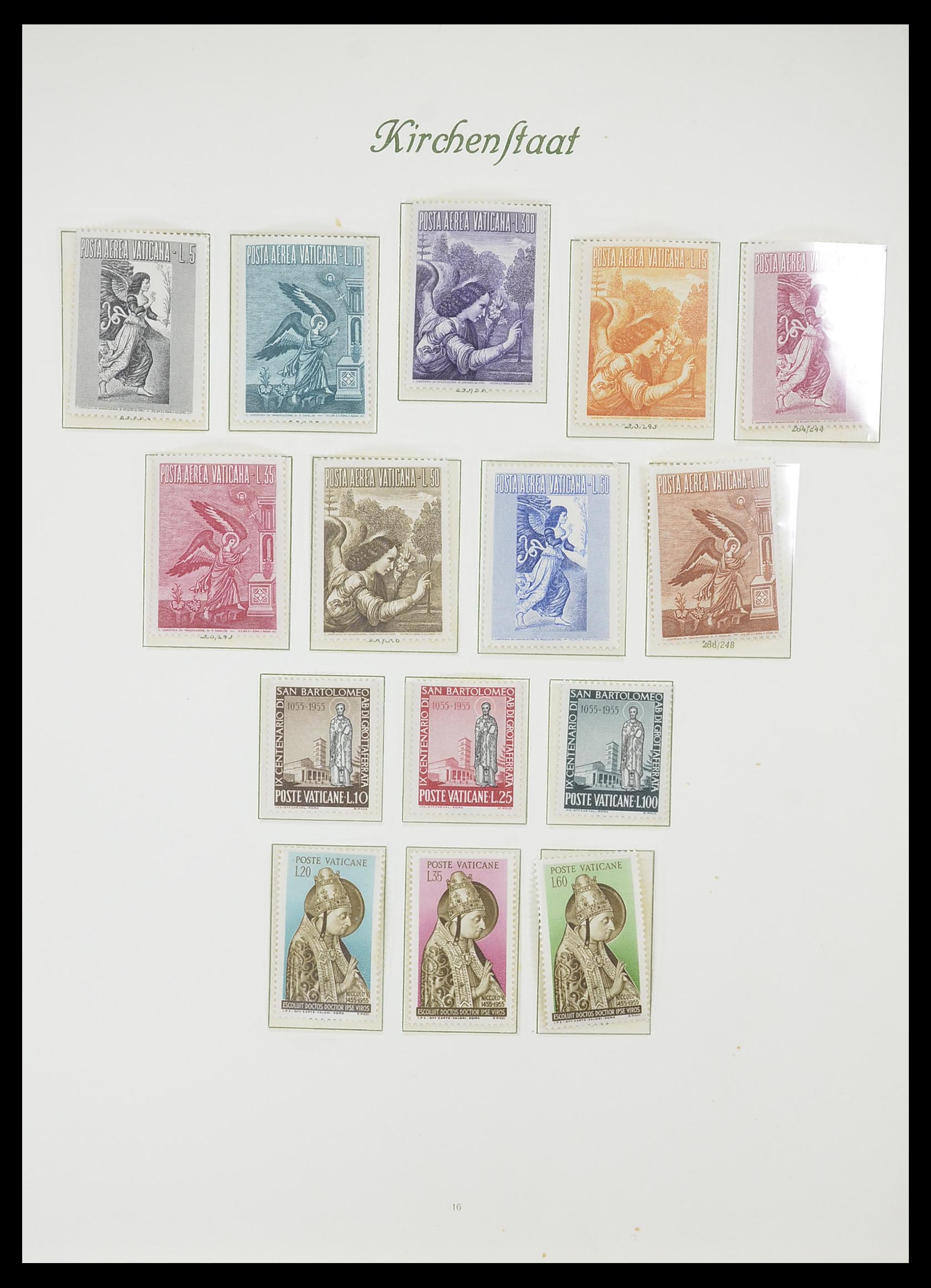 33356 017 - Postzegelverzameling 33356 Vaticaan 1929-1994.