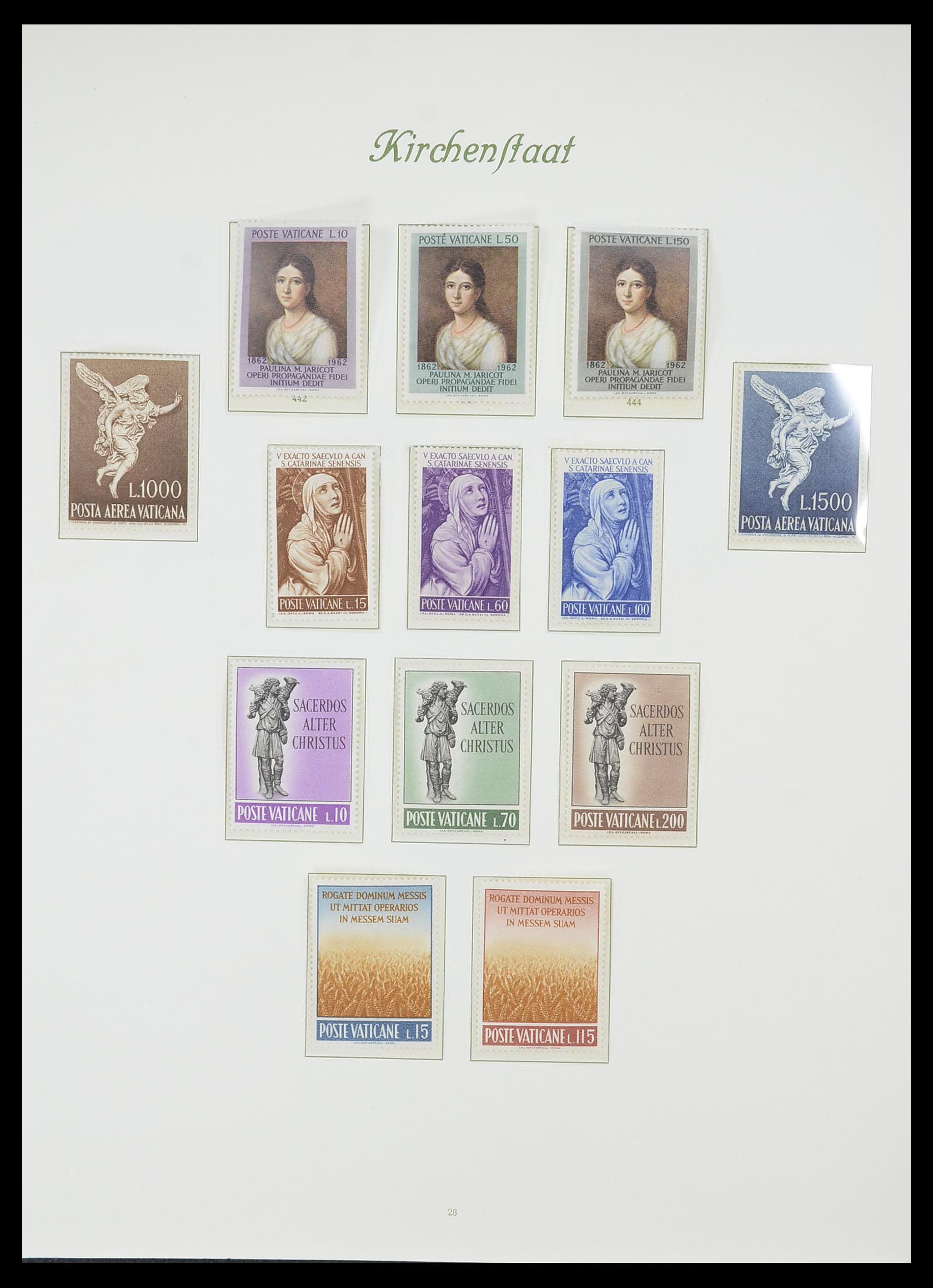 33356 029 - Postzegelverzameling 33356 Vaticaan 1929-1994.