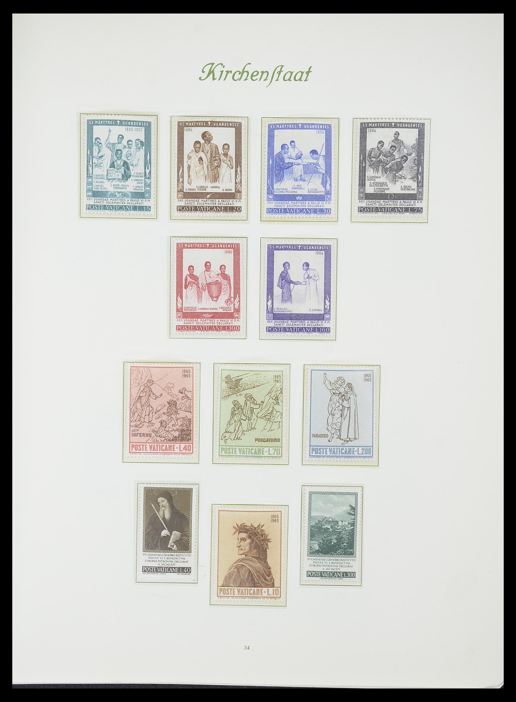 33356 035 - Postzegelverzameling 33356 Vaticaan 1929-1994.
