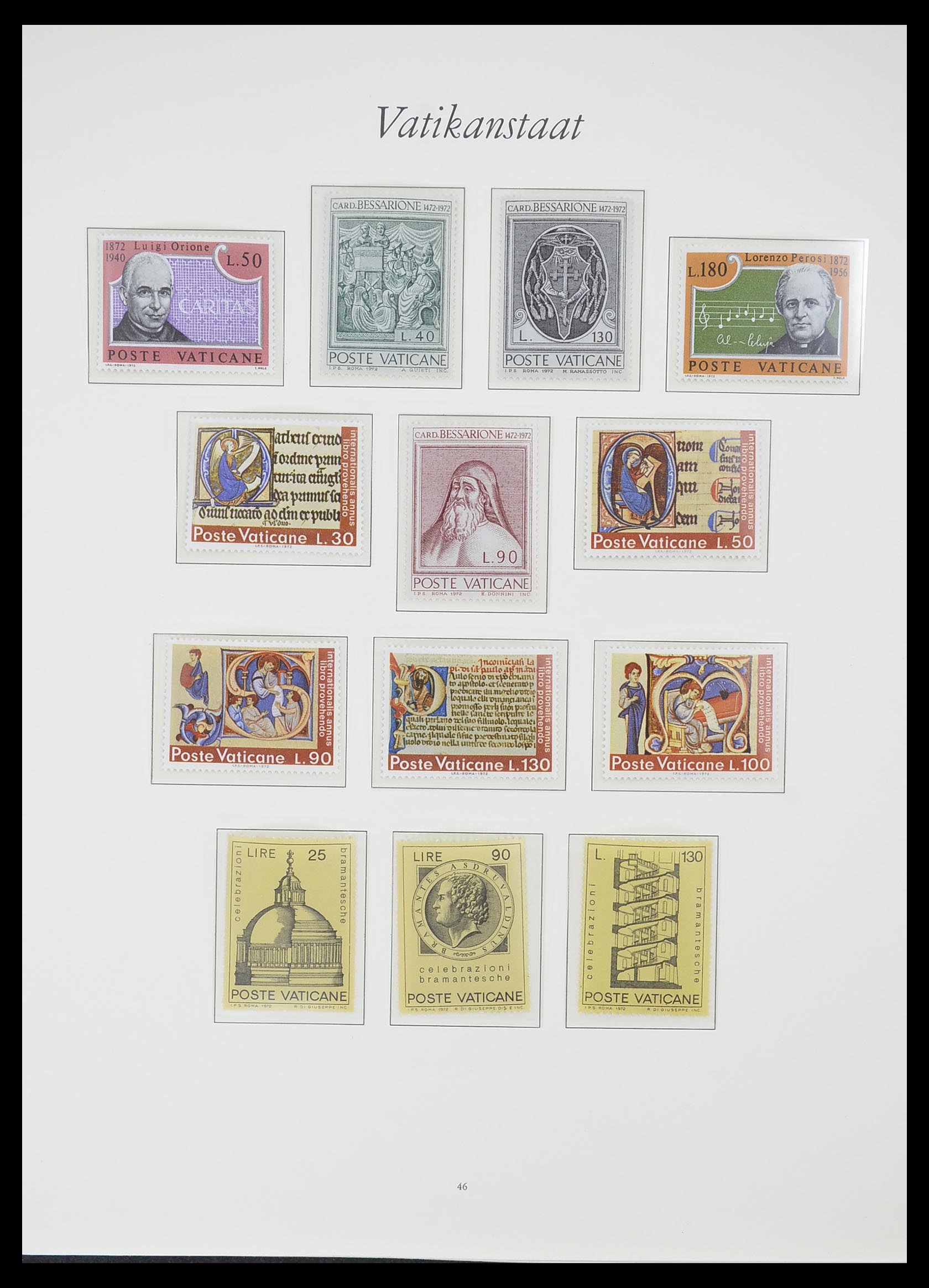 33356 045 - Postzegelverzameling 33356 Vaticaan 1929-1994.