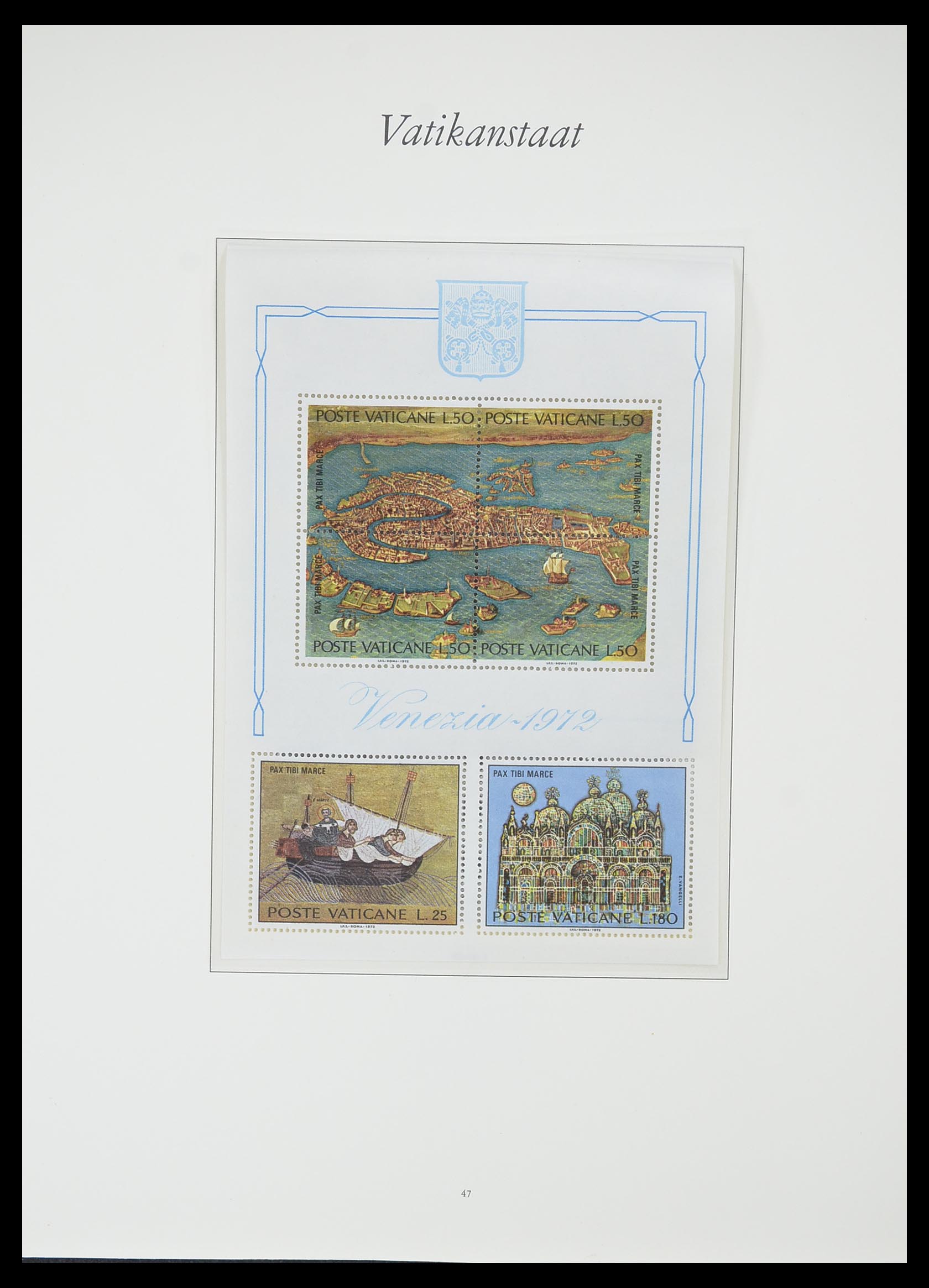 33356 047 - Postzegelverzameling 33356 Vaticaan 1929-1994.