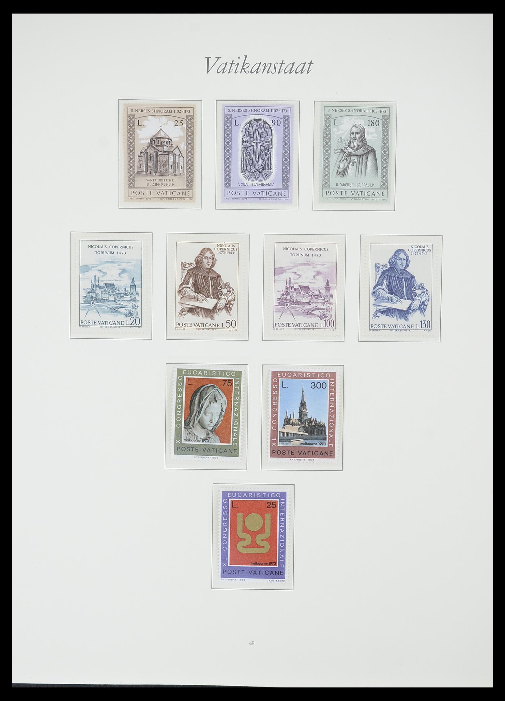 33356 048 - Postzegelverzameling 33356 Vaticaan 1929-1994.