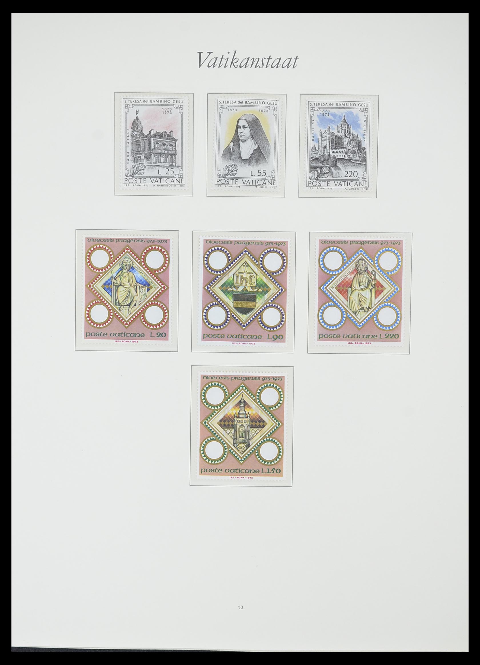 33356 049 - Postzegelverzameling 33356 Vaticaan 1929-1994.