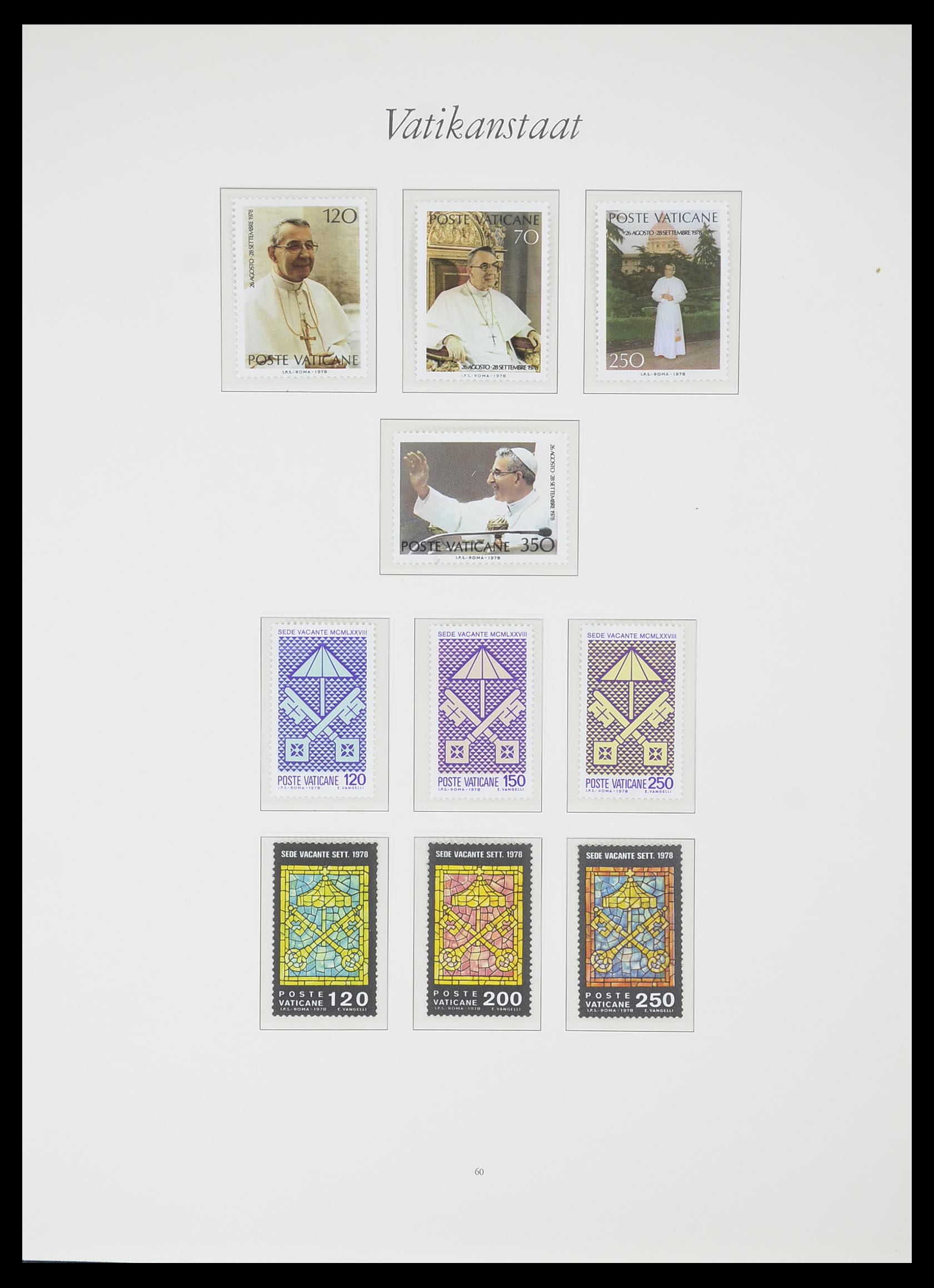 33356 057 - Postzegelverzameling 33356 Vaticaan 1929-1994.