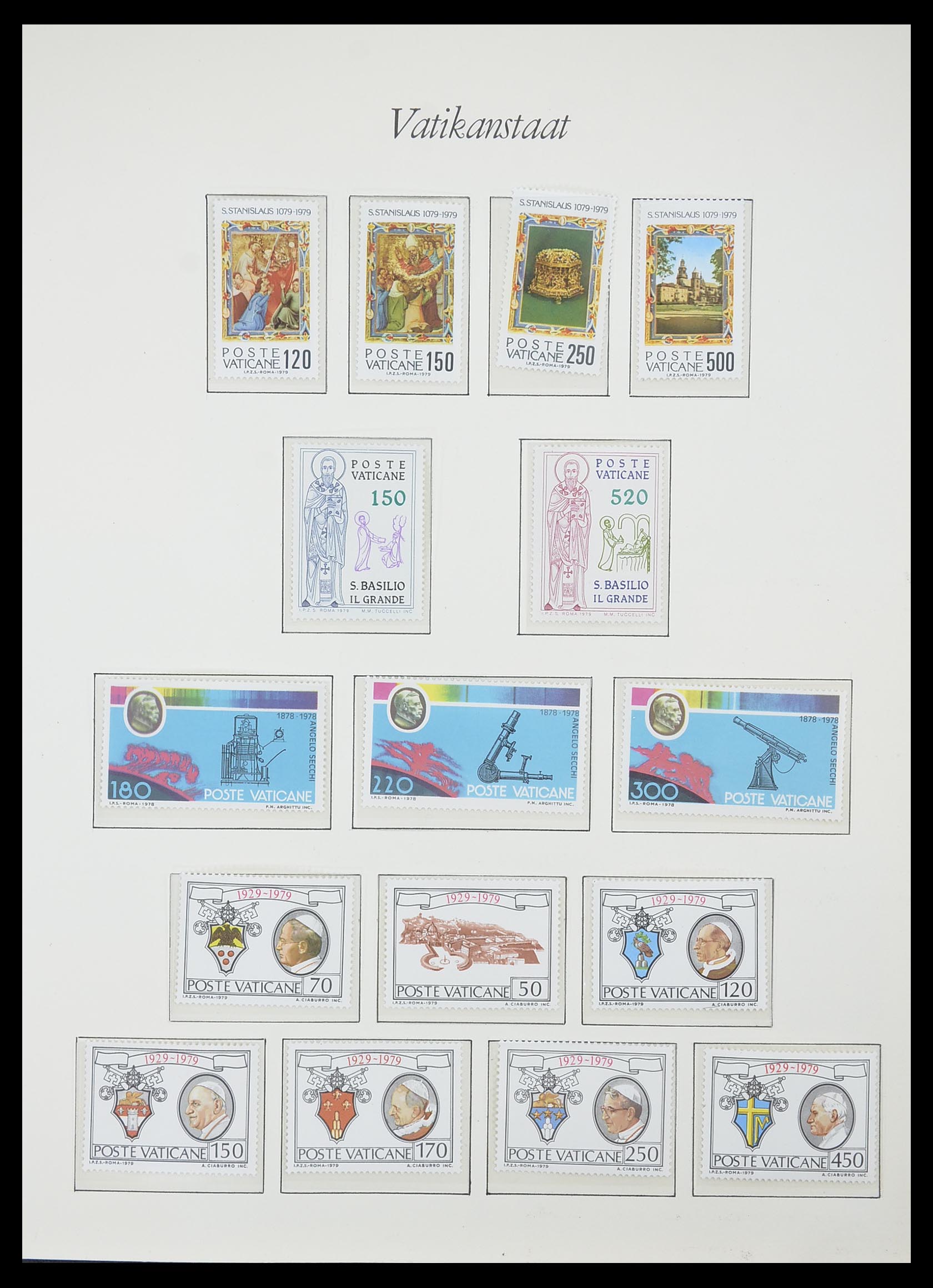 33356 059 - Postzegelverzameling 33356 Vaticaan 1929-1994.