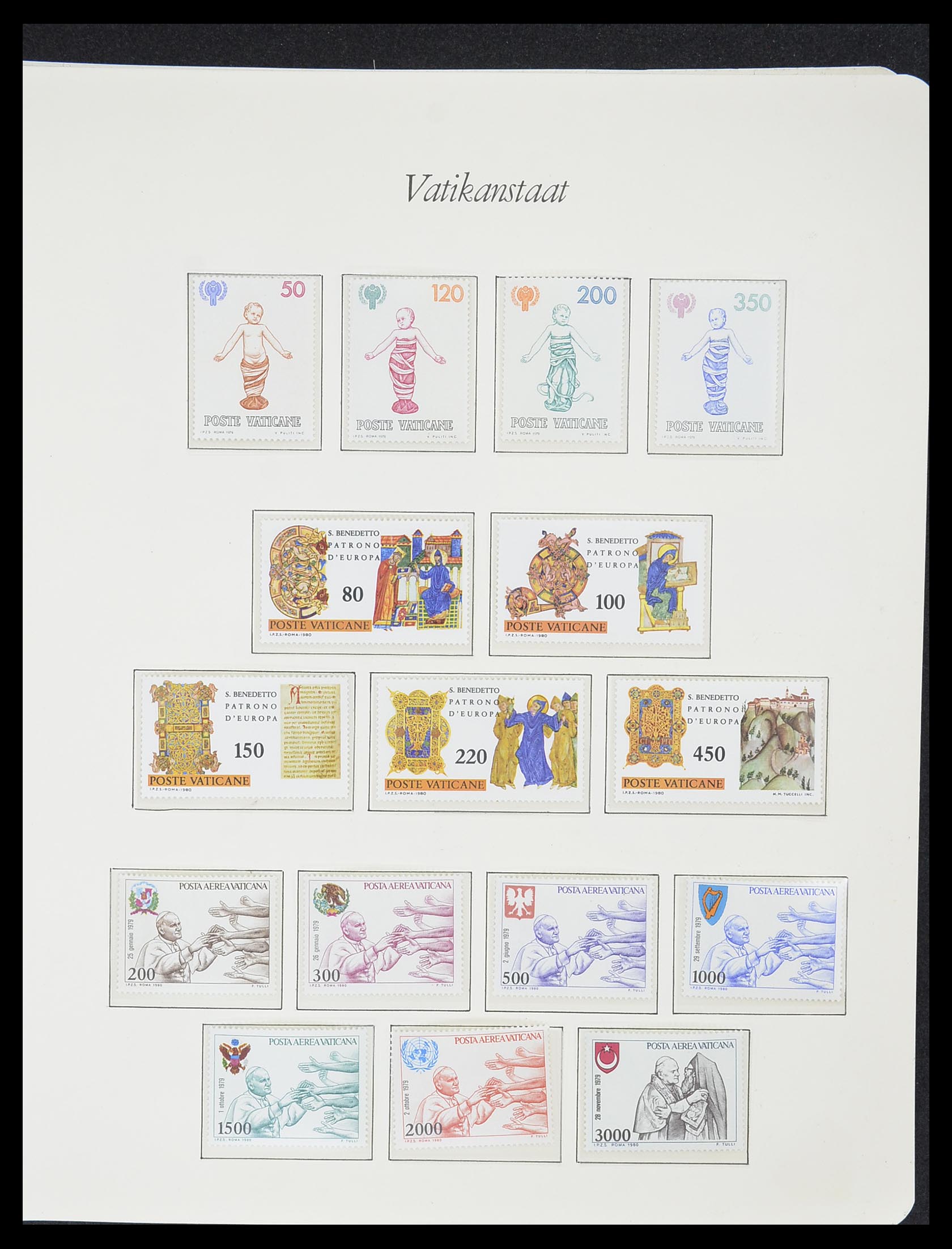 33356 061 - Postzegelverzameling 33356 Vaticaan 1929-1994.