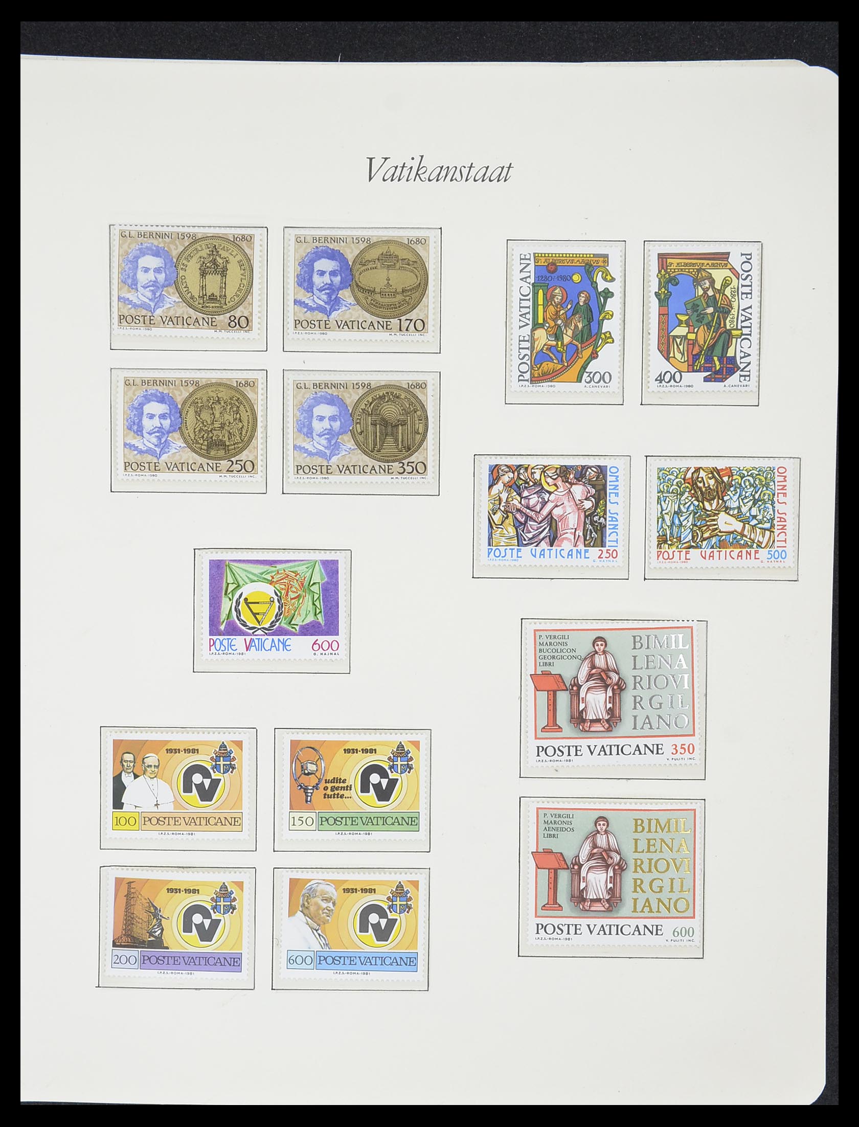 33356 062 - Postzegelverzameling 33356 Vaticaan 1929-1994.