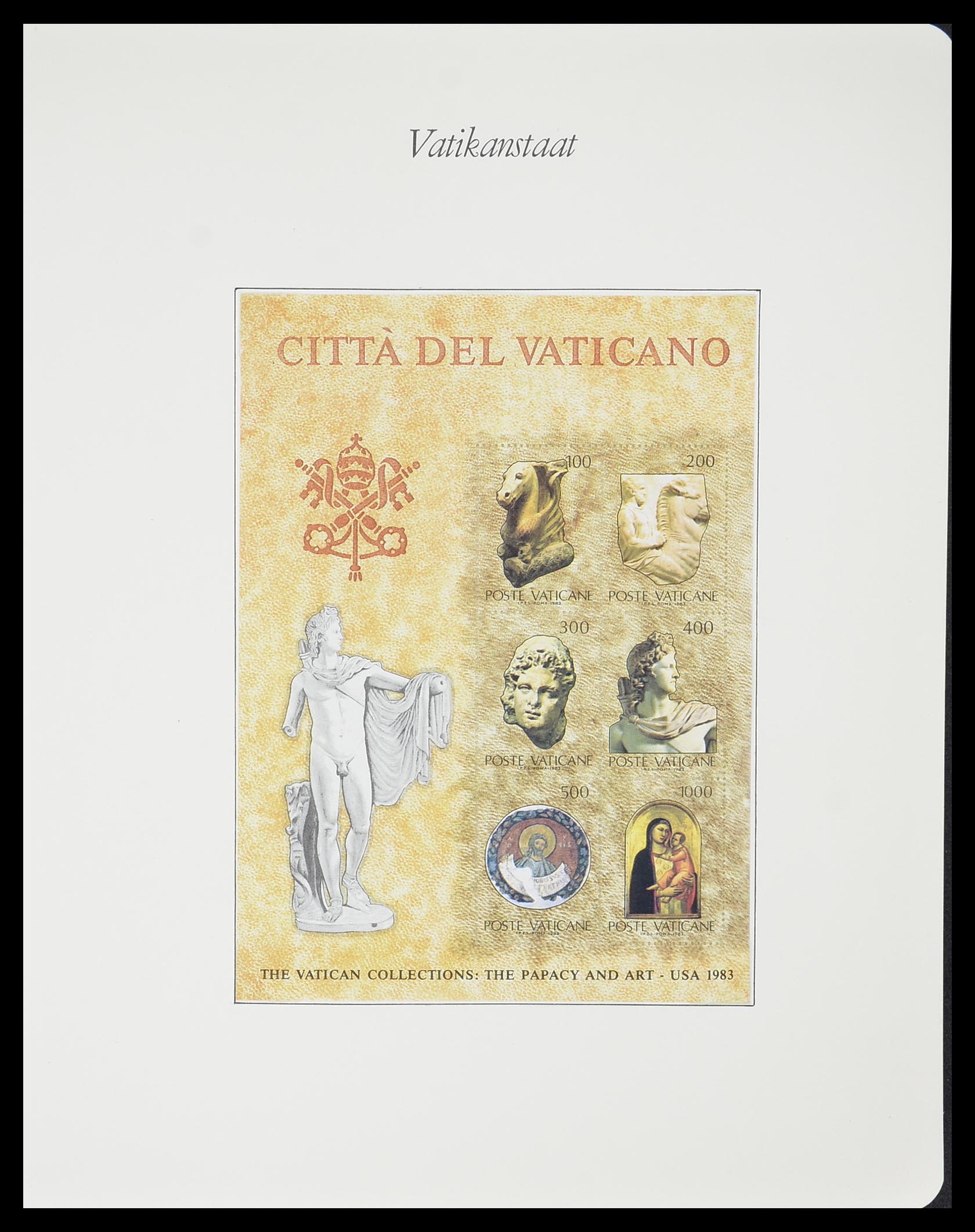 33356 067 - Postzegelverzameling 33356 Vaticaan 1929-1994.