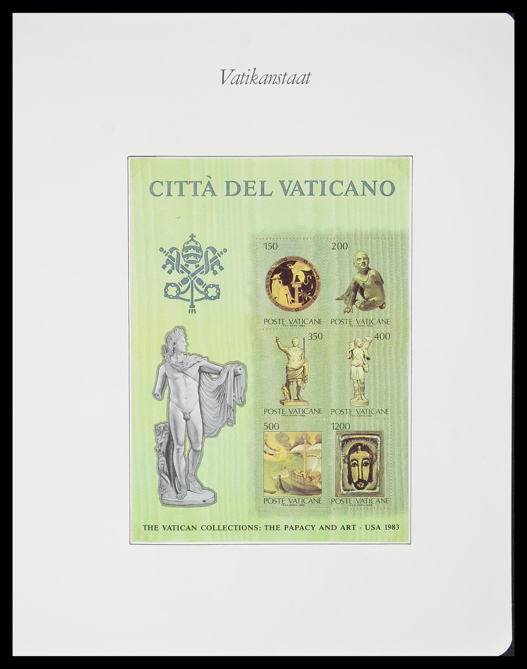 33356 068 - Postzegelverzameling 33356 Vaticaan 1929-1994.